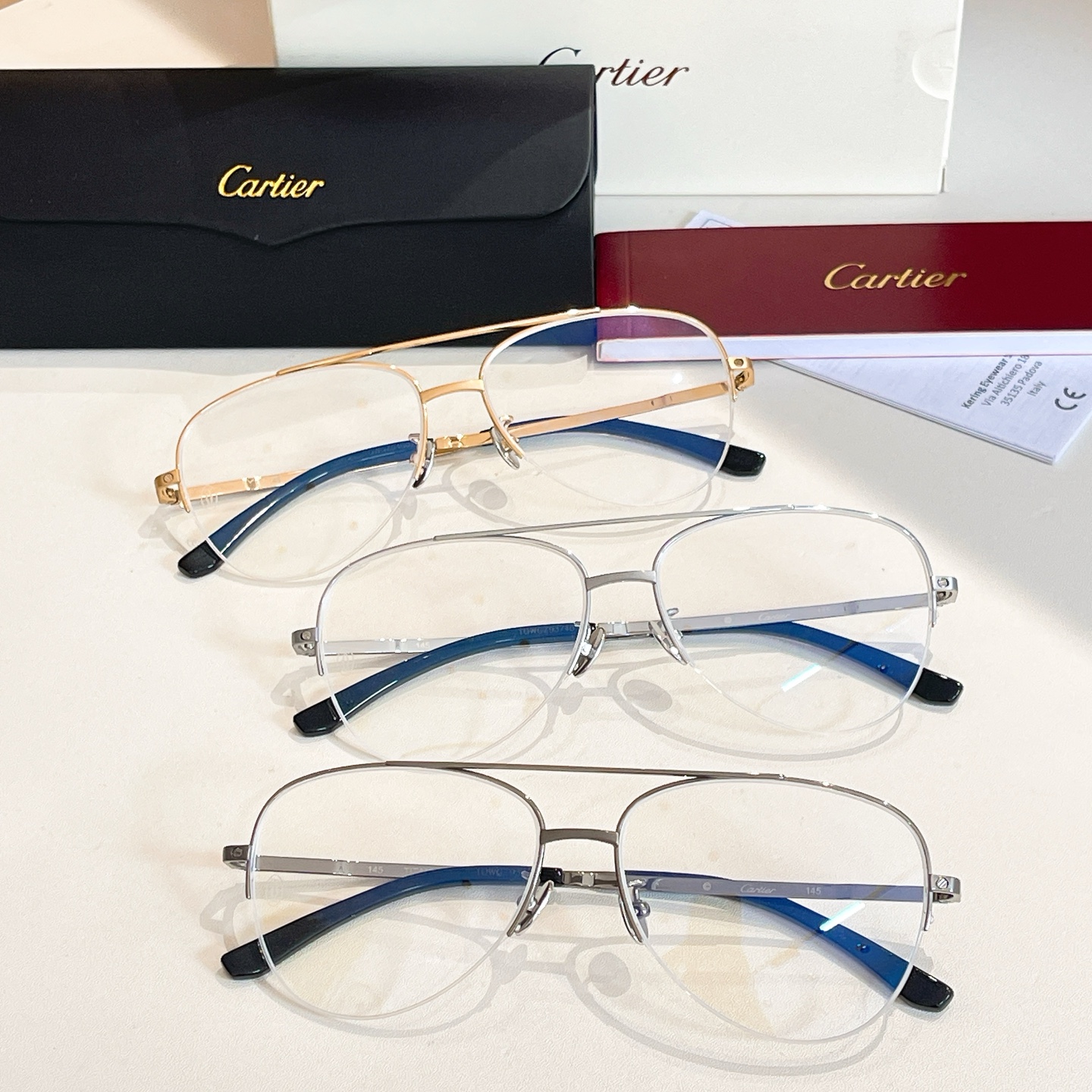 Cartie*✨✨✨MODEL：CT0256O✨✨✨SIZE58口15-145✨✨✨钛~~
