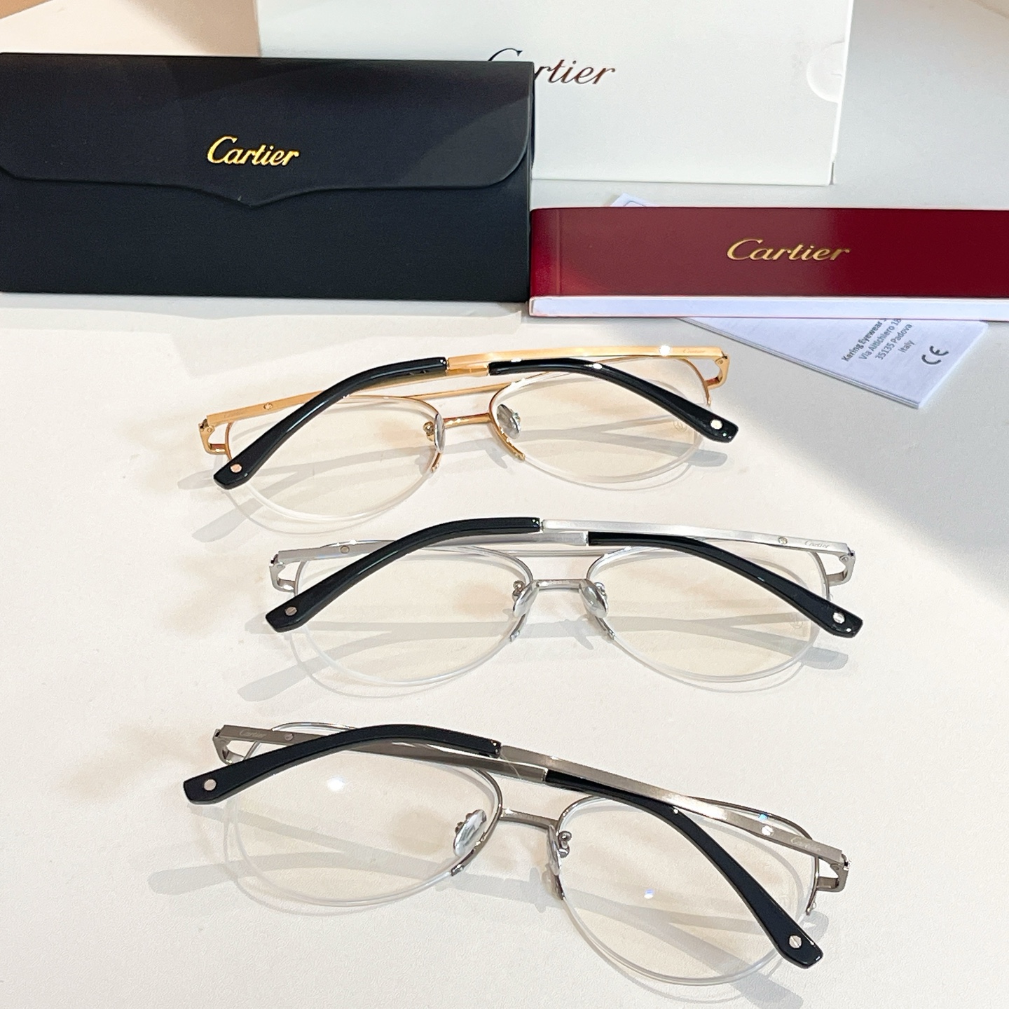 Cartie*✨✨✨MODEL：CT0256O✨✨✨SIZE58口15-145✨✨✨钛~~