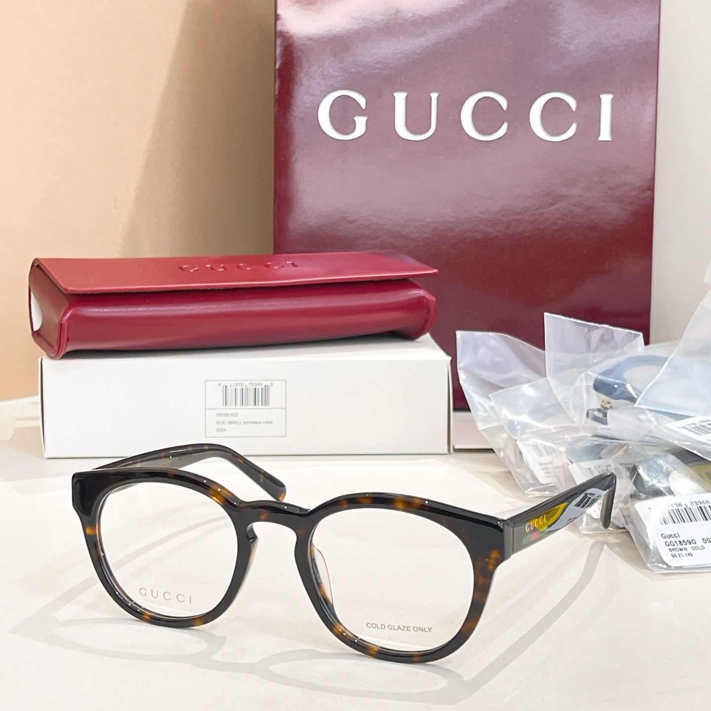 GUCC*🐝🐝🐝MODEL：GG1859O🐝🐝🐝SIZE：50口21-145🐝🐝🐝高版本~~
