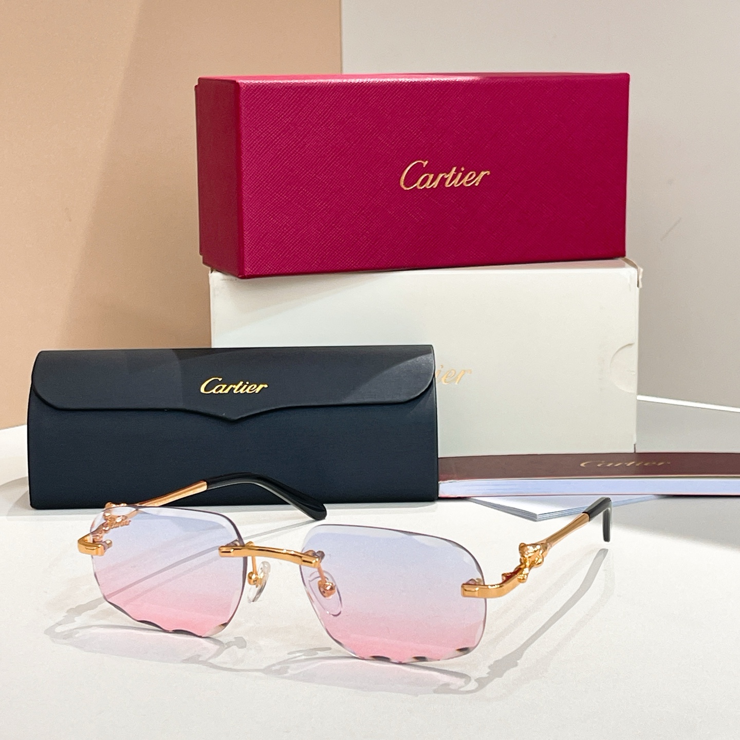 Cartie*✨✨✨MODEL：CT3365O✨✨✨SIZE：56口17-145✨✨✨太阳镜，变色片