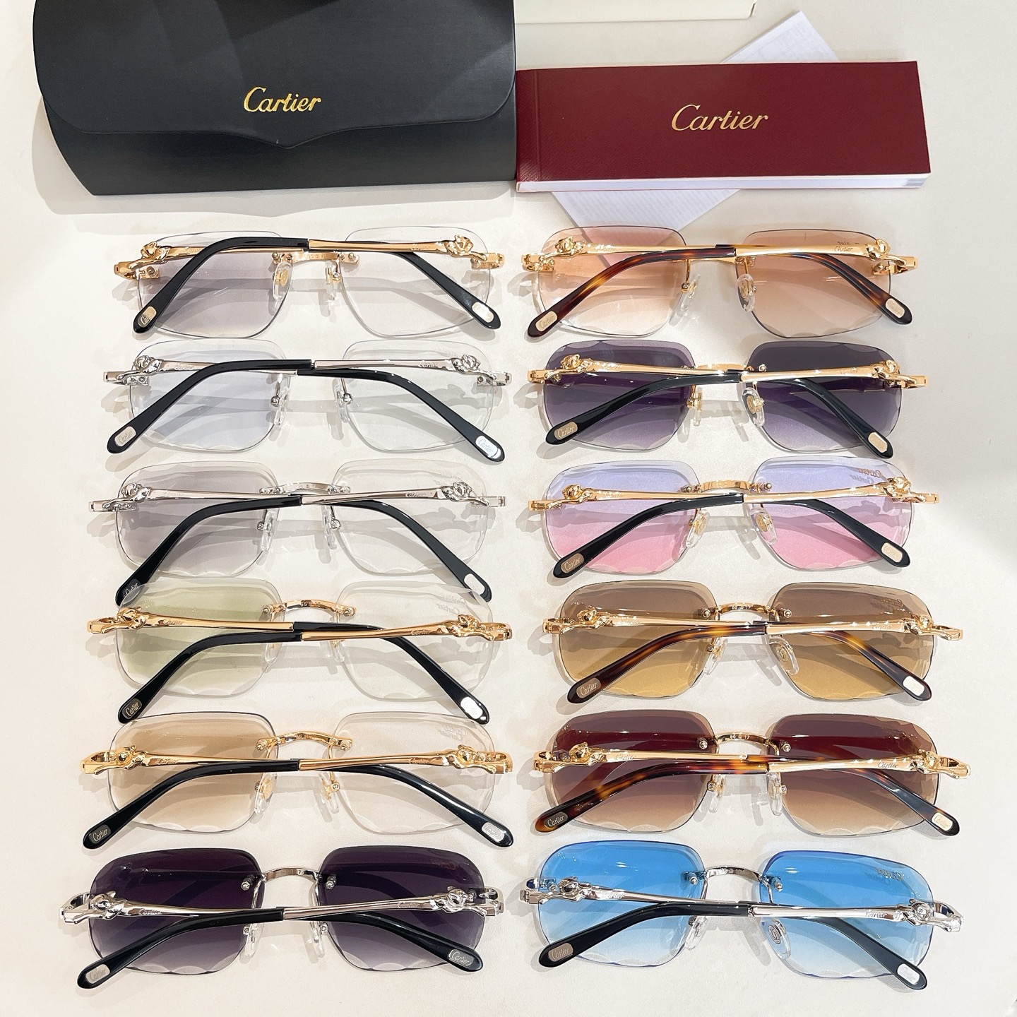 Cartie*✨✨✨MODEL：CT3365O✨✨✨SIZE：56口17-145✨✨✨太阳镜，变色片
