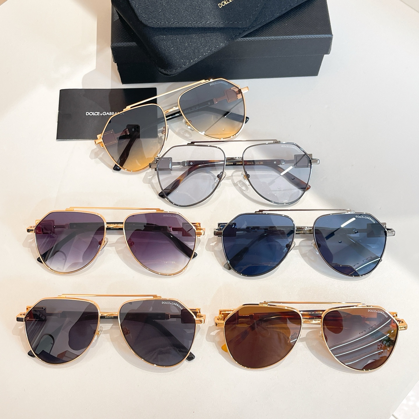 DOLCE & GABBAN*🌟🌟🌟MODEL：DG2315🌟🌟🌟SIZE59口15-143🌟🌟🌟
