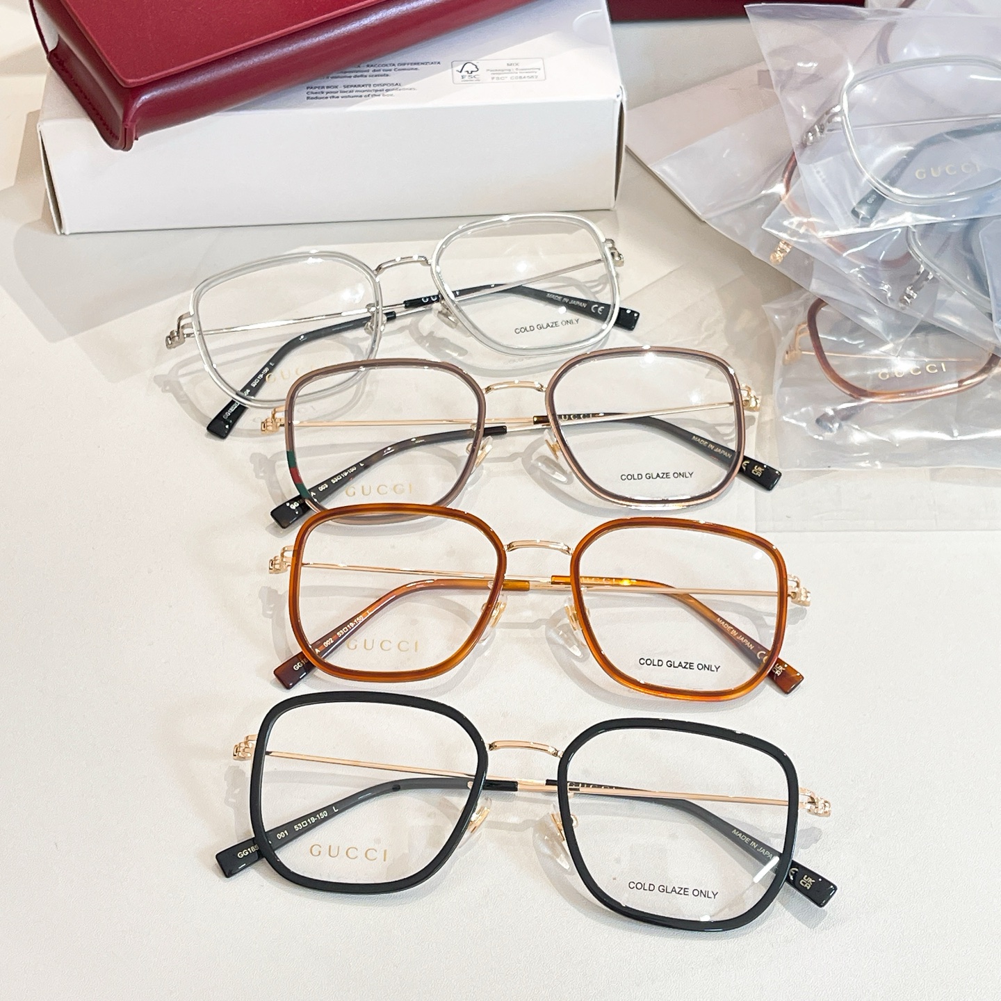 GUCC*🐝🐝🐝MODEL：GG1852OA🐝🐝🐝SIZE：53口19-150🐝🐝🐝高版本~~