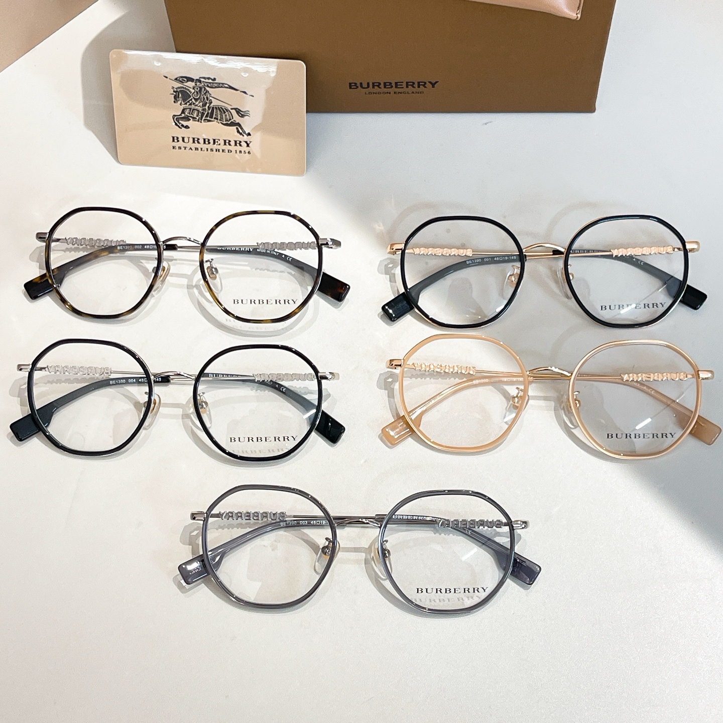 BURBERR*🌟🌟🌟MODEL：BE1390🌟🌟🌟SIZE：48口19-145🌟🌟🌟