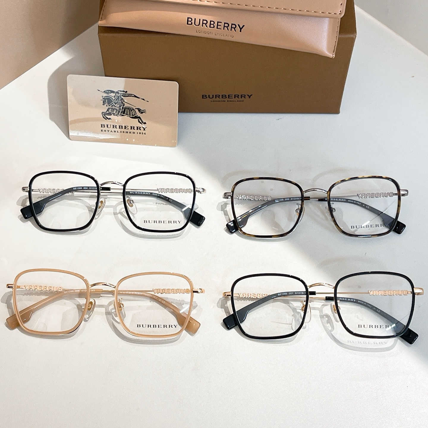 BURBERR*⭐️⭐️⭐️MODEL：BE1388⭐️⭐️⭐️SIZE：51口19-145⭐️⭐️⭐️