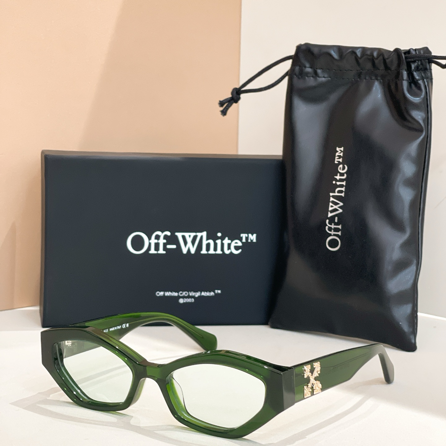 OFF WHITE🍂🍂🍂MODELOERI114 1030🍂🍂🍂SIZE55口19-145🍂🍂🍂～～配送