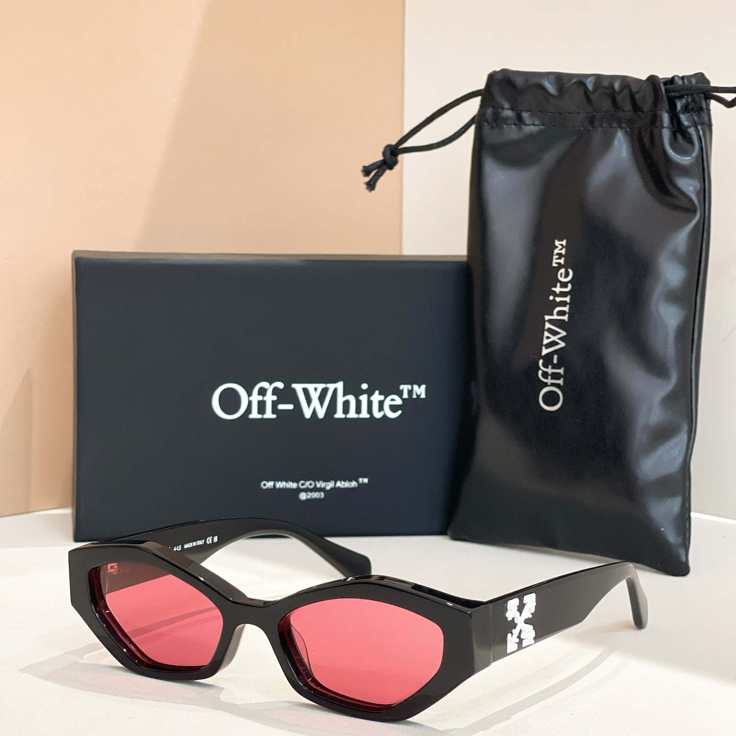 OFF WHITE🍂🍂🍂MODELOERI114 1030🍂🍂🍂SIZE55口19-145🍂🍂🍂～～配送
