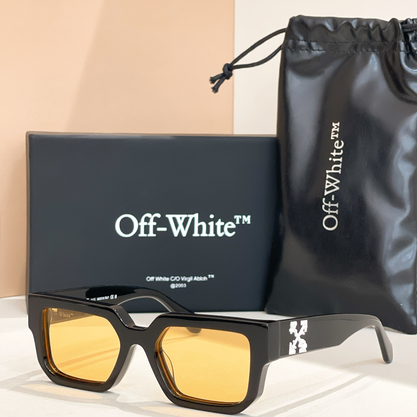 OFF WHITE🍂🍂🍂MODELOERI146 1007🍂🍂🍂SIZE52口19-145🍂🍂🍂～～配送