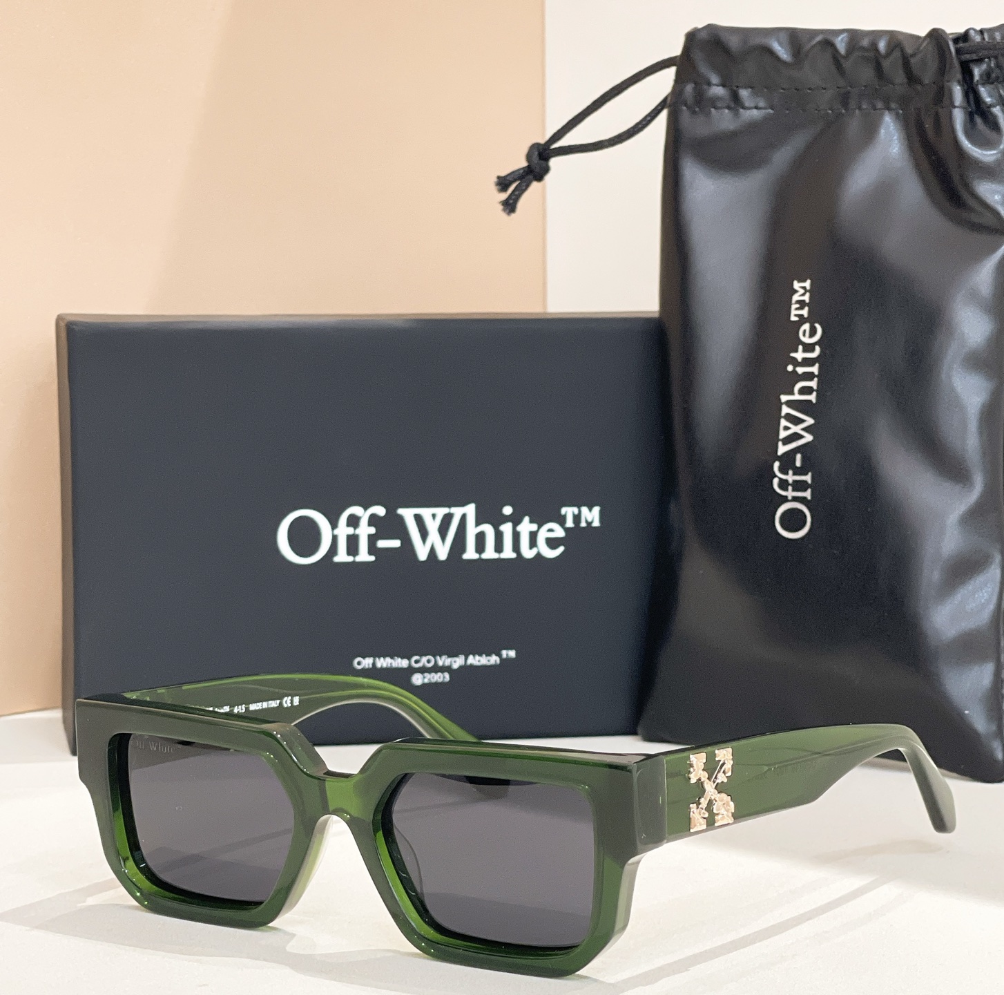 OFF WHITE🍂🍂🍂MODELOERI146 1007🍂🍂🍂SIZE52口19-145🍂🍂🍂～～配送