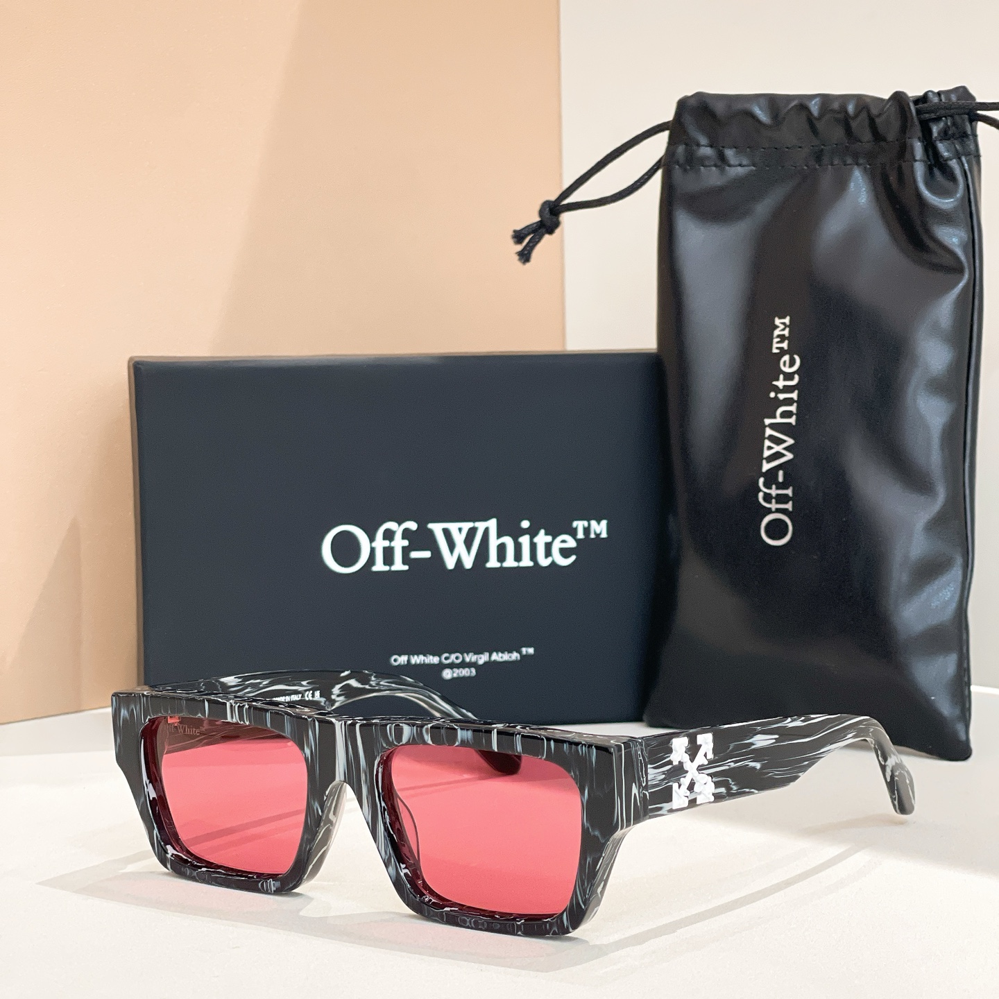 OFF WHITE🍂🍂🍂MODELOERI145 6045🍂🍂🍂SIZE55口19-145🍂🍂🍂～～配送