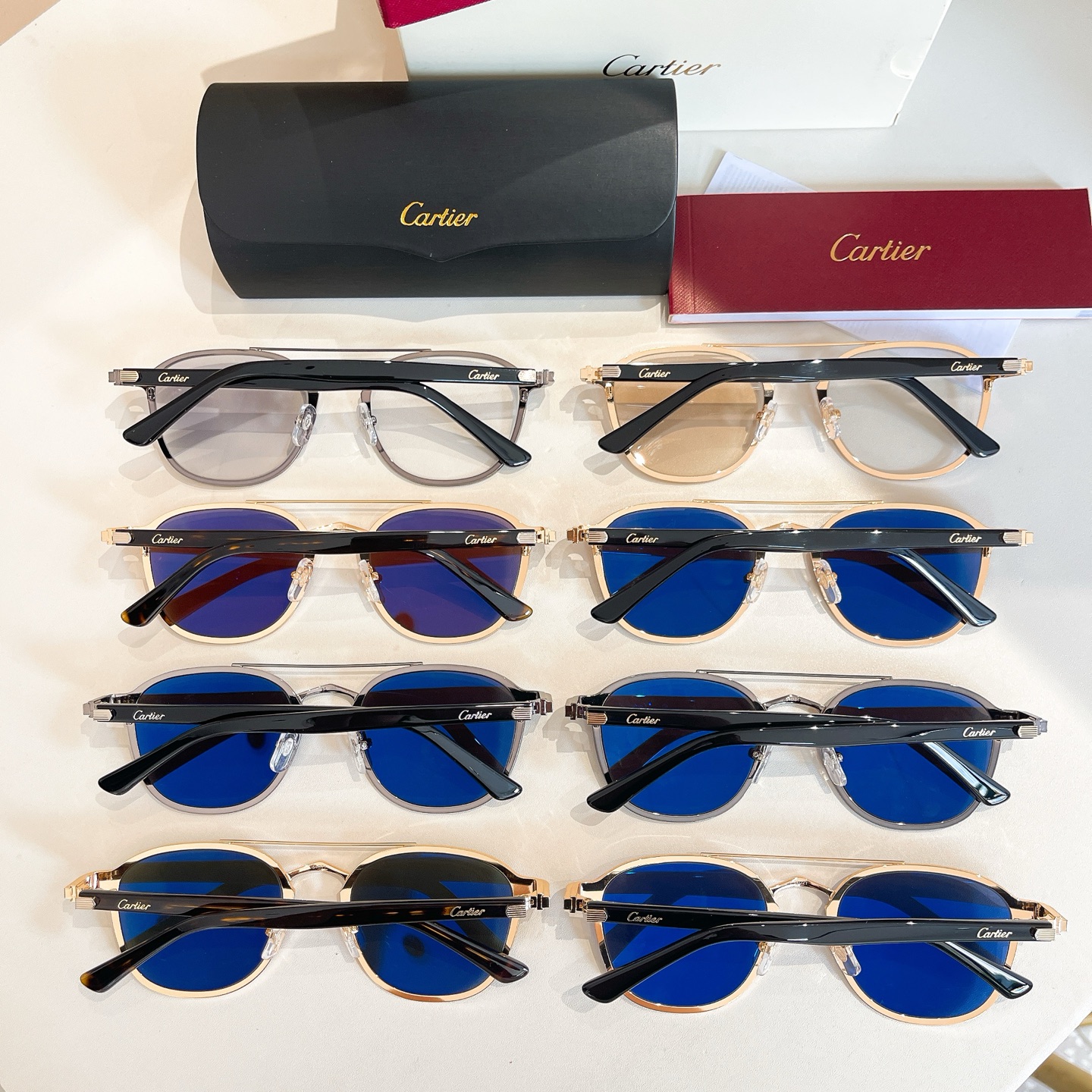 Cartie*✨✨✨MODEL：CT0012S✨✨✨SIZE：56口17-140✨✨✨太阳镜，变色片