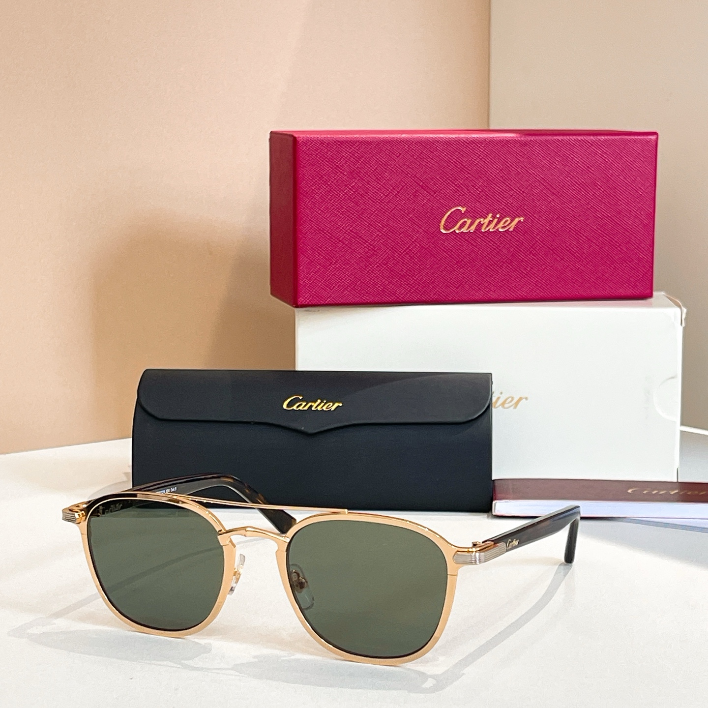 Cartie*✨✨✨MODEL：CT0012S✨✨✨SIZE：56口17-140✨✨✨太阳镜，变色片