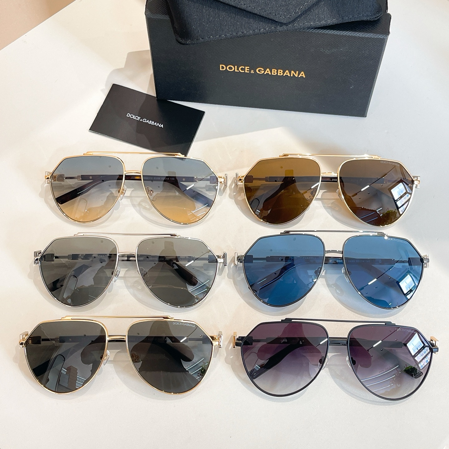DOLCE & GABBAN*🌟🌟🌟MODEL：DG2315 🌟🌟🌟SIZE58口17-143🌟🌟🌟