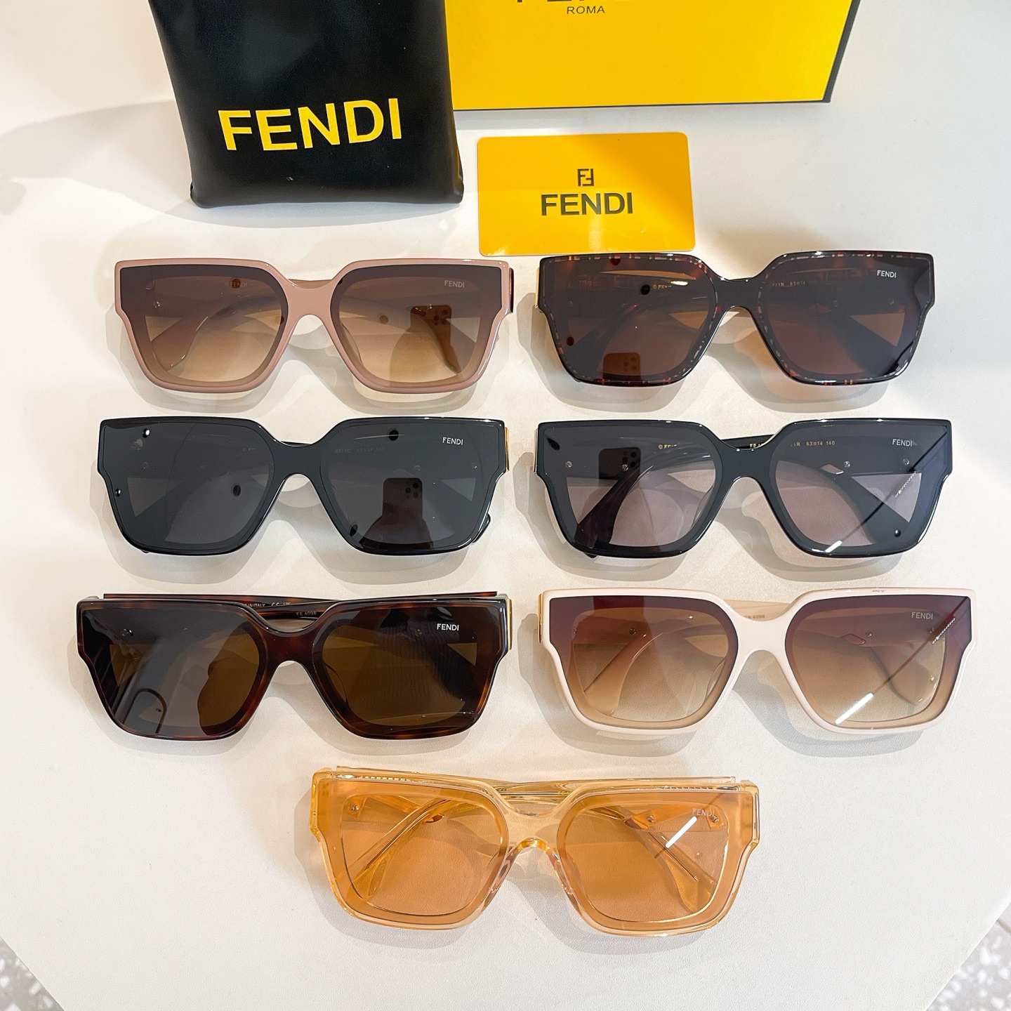 FEND*✨✨✨MODEL：FE4098✨✨ SIZE：63口14-140✨✨✨