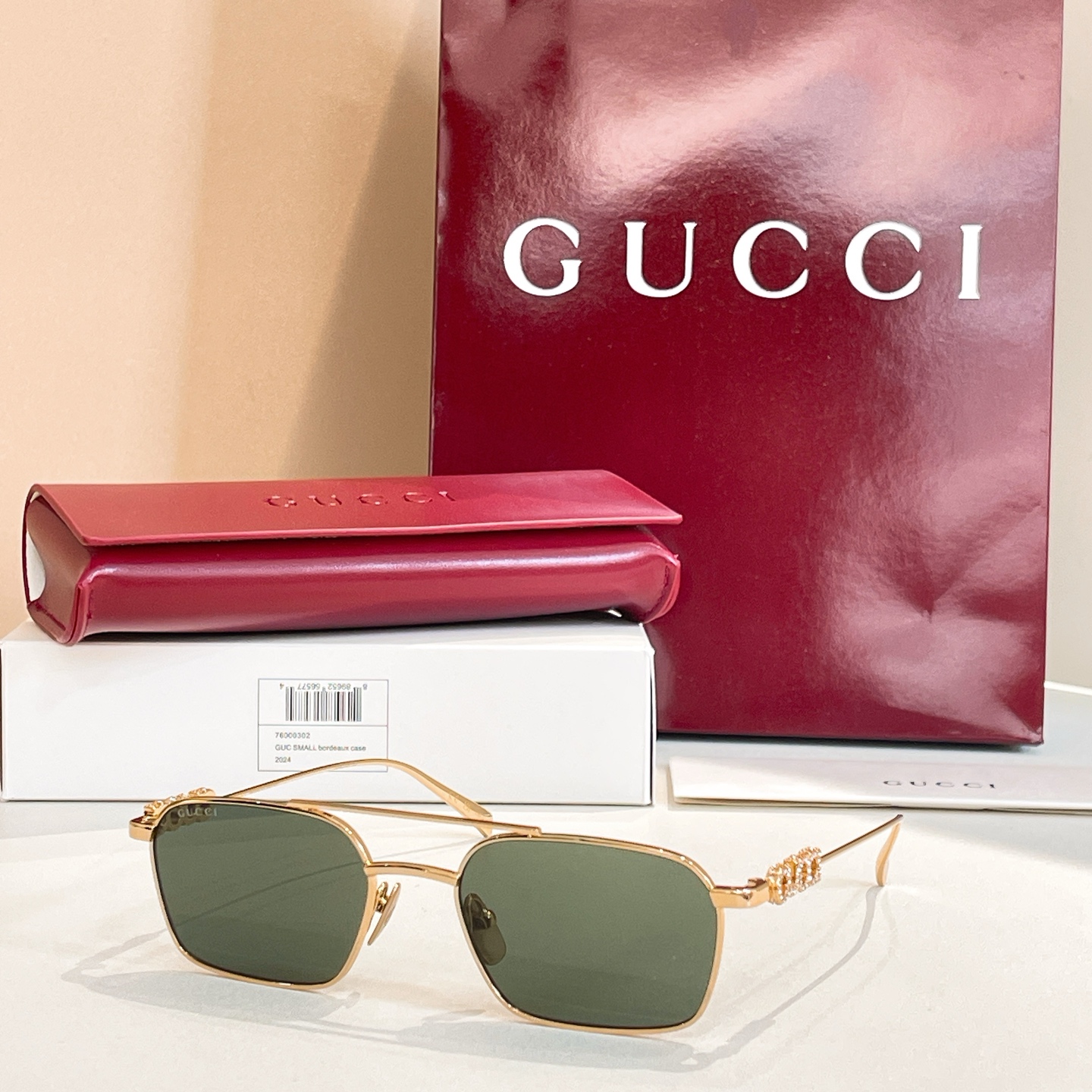 GUCC*✨✨MODEL：GG1804S✨✨✨ SIZE54口19-145✨✨ ✨