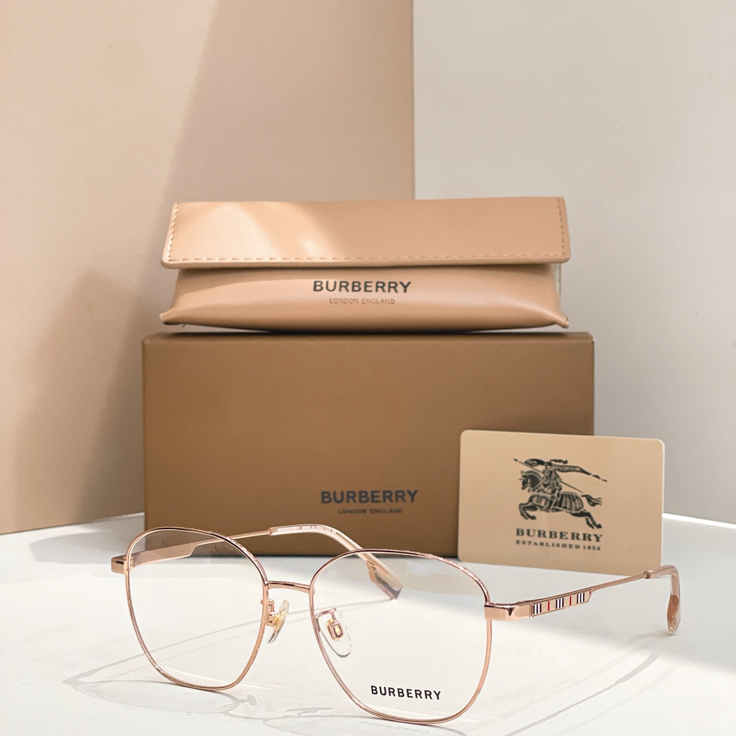 BURBERR*🌟🌟🌟MODEL：B 1365-D🌟🌟🌟SIZE：56口16-145🌟🌟🌟钛~~