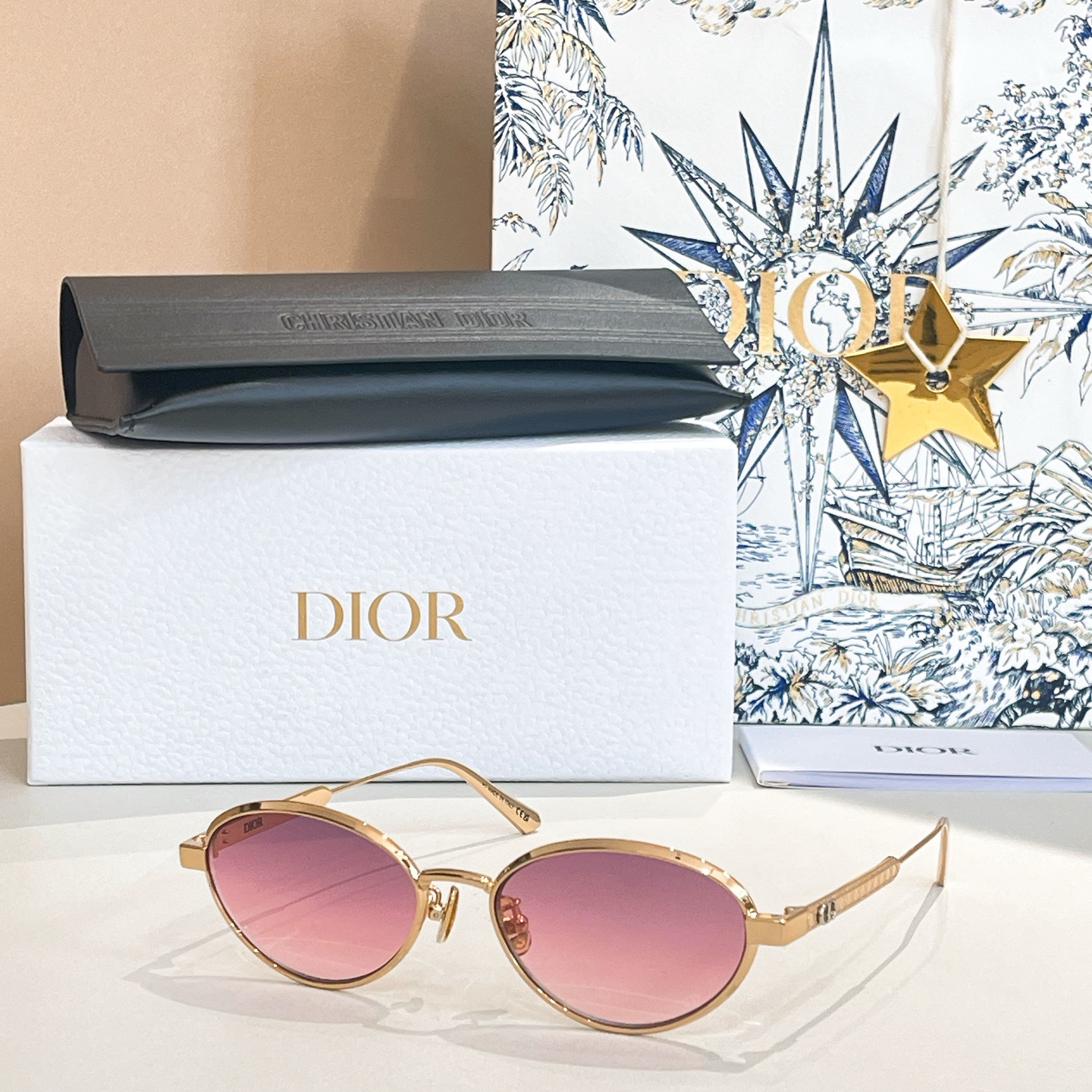 DIO*✨✨✨MODEL Dior Cannage R1U✨✨✨SIZE：53口16-140✨✨✨