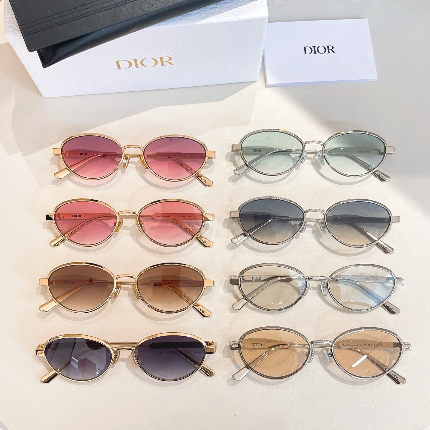 DIO*✨✨✨MODEL Dior Cannage R1U✨✨✨SIZE：53口16-140✨✨✨