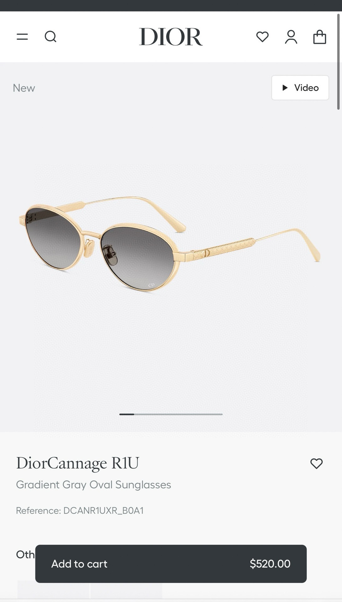 DIO*✨✨✨MODEL Dior Cannage R1U✨✨✨SIZE：53口16-140✨✨✨