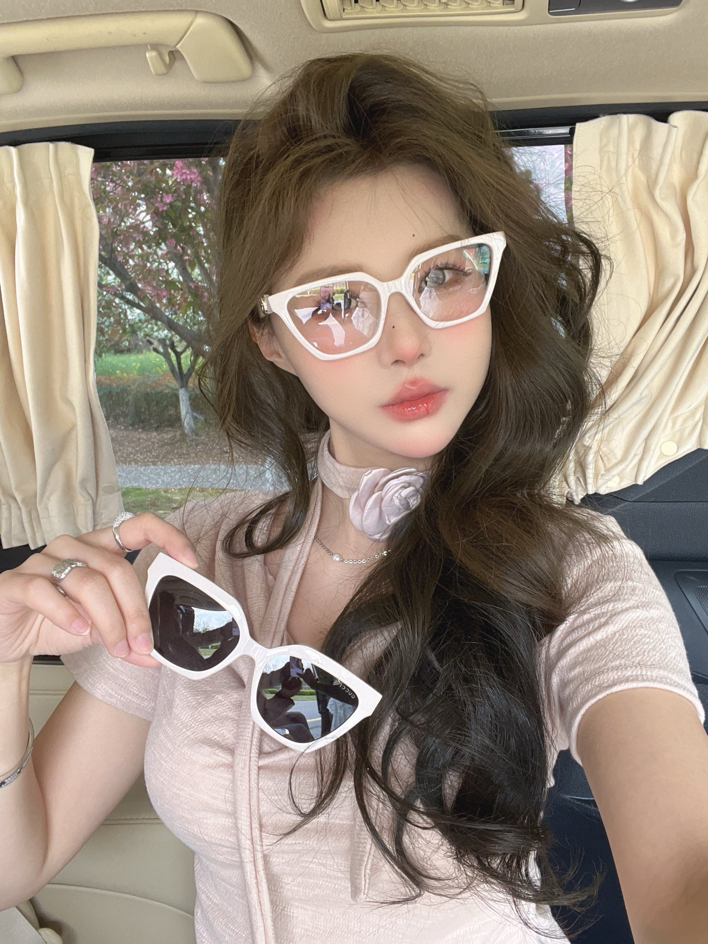 GUCC*🐝🐝🐝MODELGG1542S🐝🐝🐝SIZE 55口17-140🐝🐝🐝挂片款～～