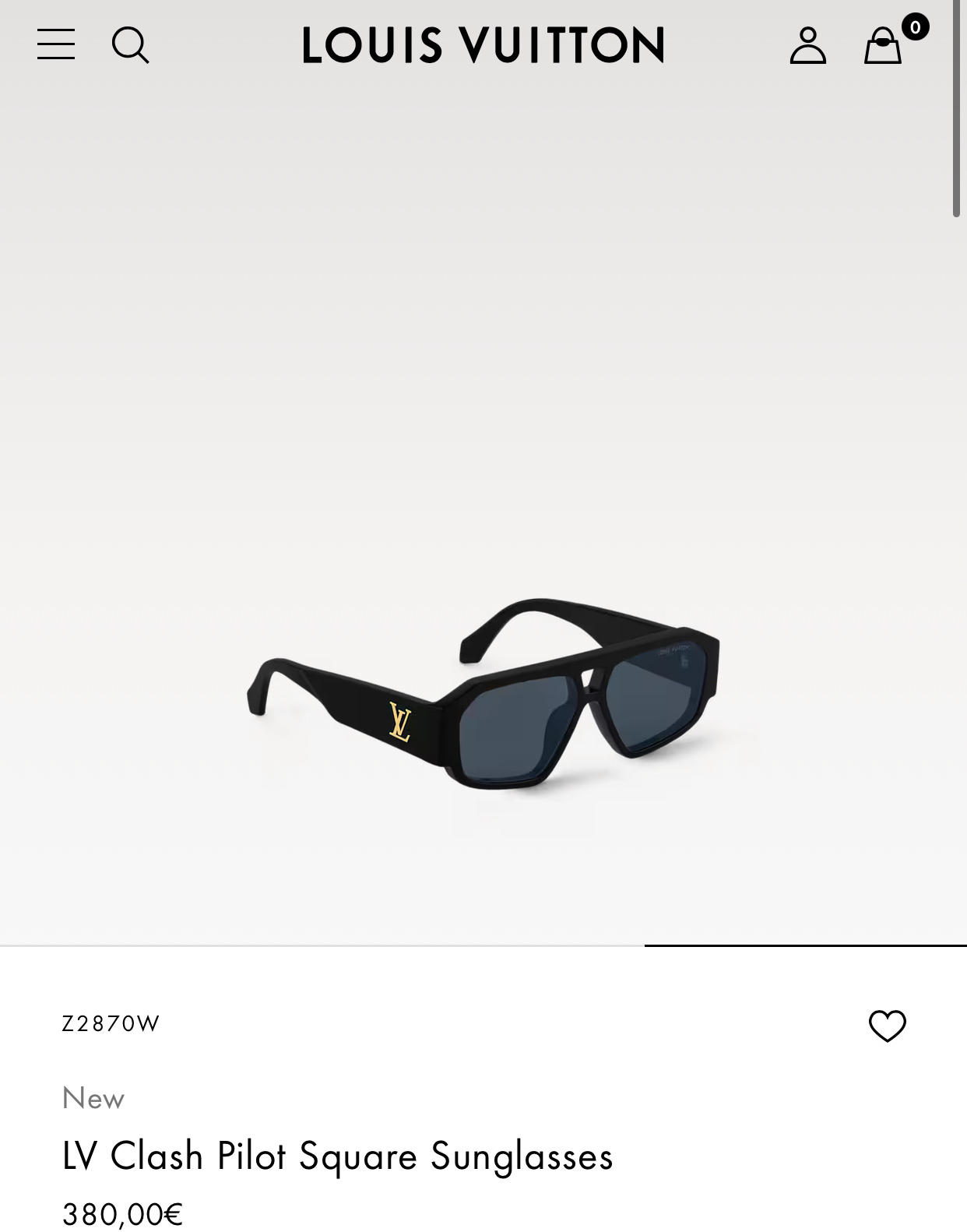 LOUIS VUITTO*✨✨✨MODEL：Z2870W  ✨✨✨ SIZE：58口14-145✨✨✨