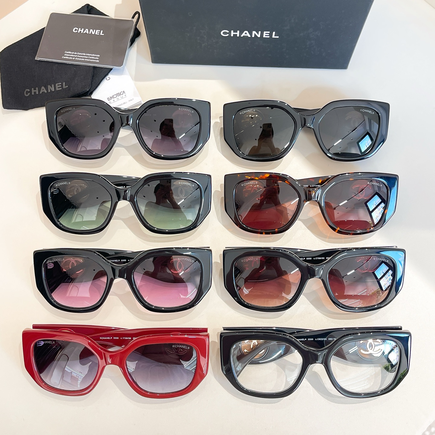 CHANE*🌸🌸🌸MODEL：5550🌸🌸🌸SIZE：55口19-142🌸🌸🌸 