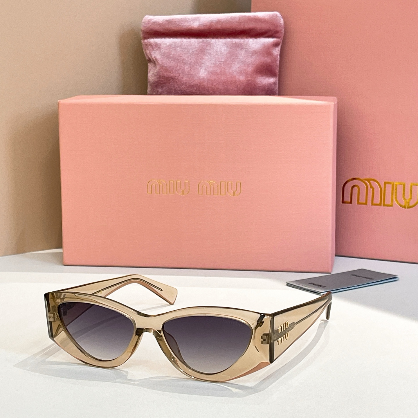 MIU MI*🎀🎀🎀MODEL OMU 06YS🎀🎀🎀SIZE：54口16-140🎀🎀🎀