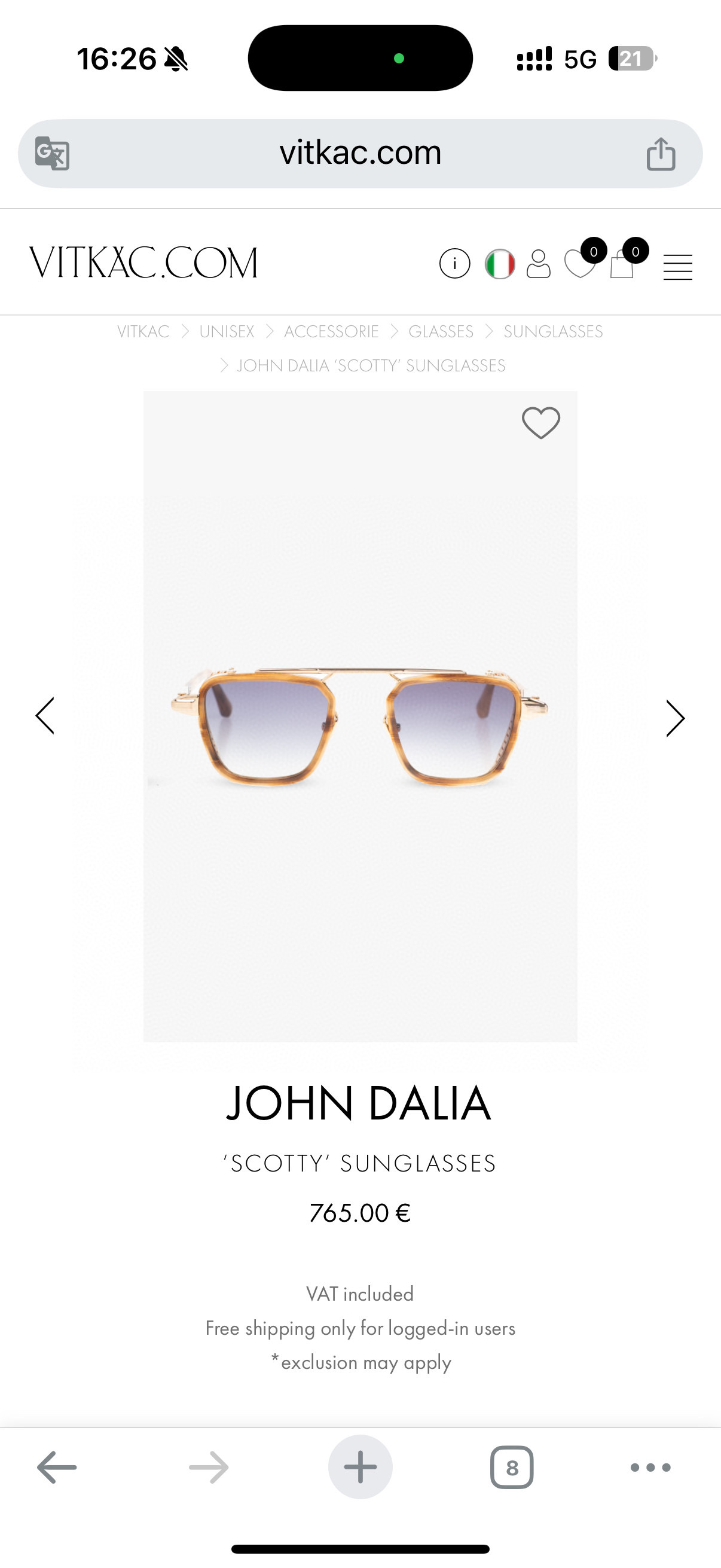 John Daila🌟🌟🌟MODEL  SCOTTY🌟🌟🌟SIZE 51口20-145🌟🌟🌟～～配送盒子