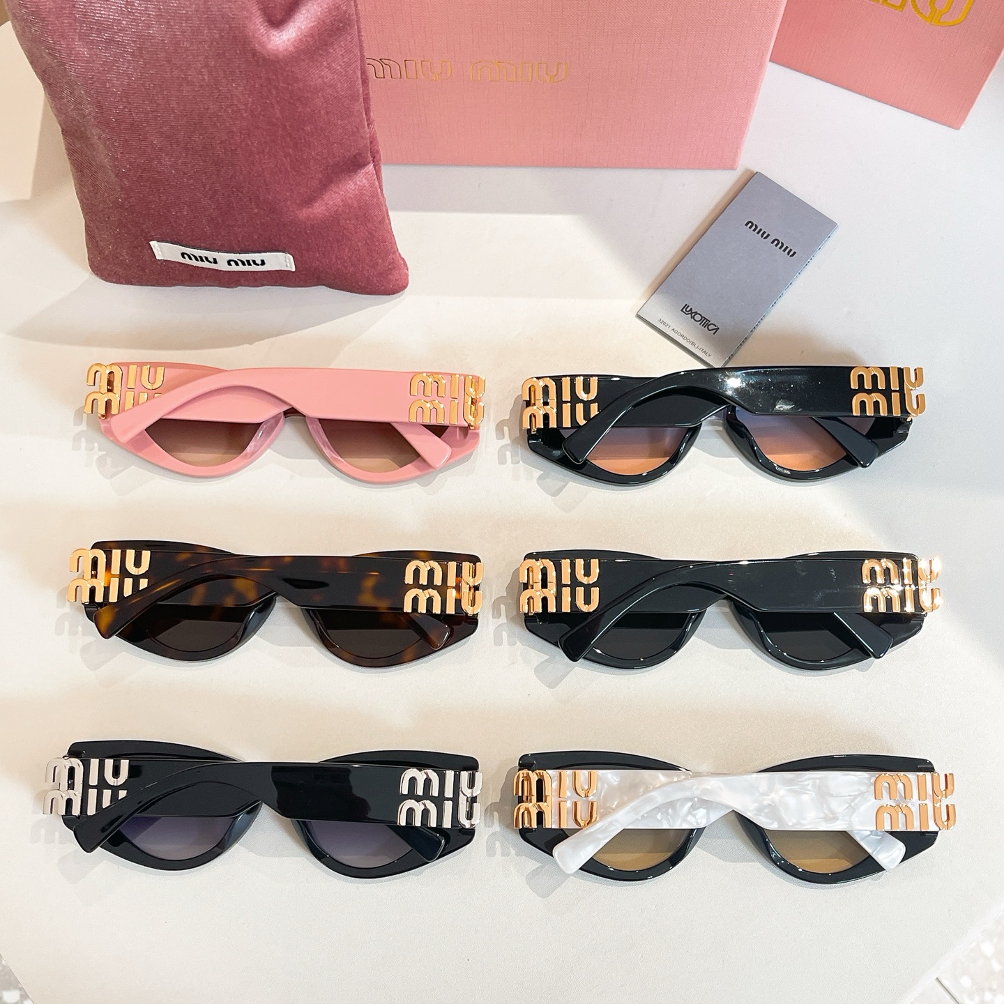 MIU MI*🎀🎀🎀MODEL MU 142AV🎀🎀🎀SIZE：56口16-142🎀🎀🎀
