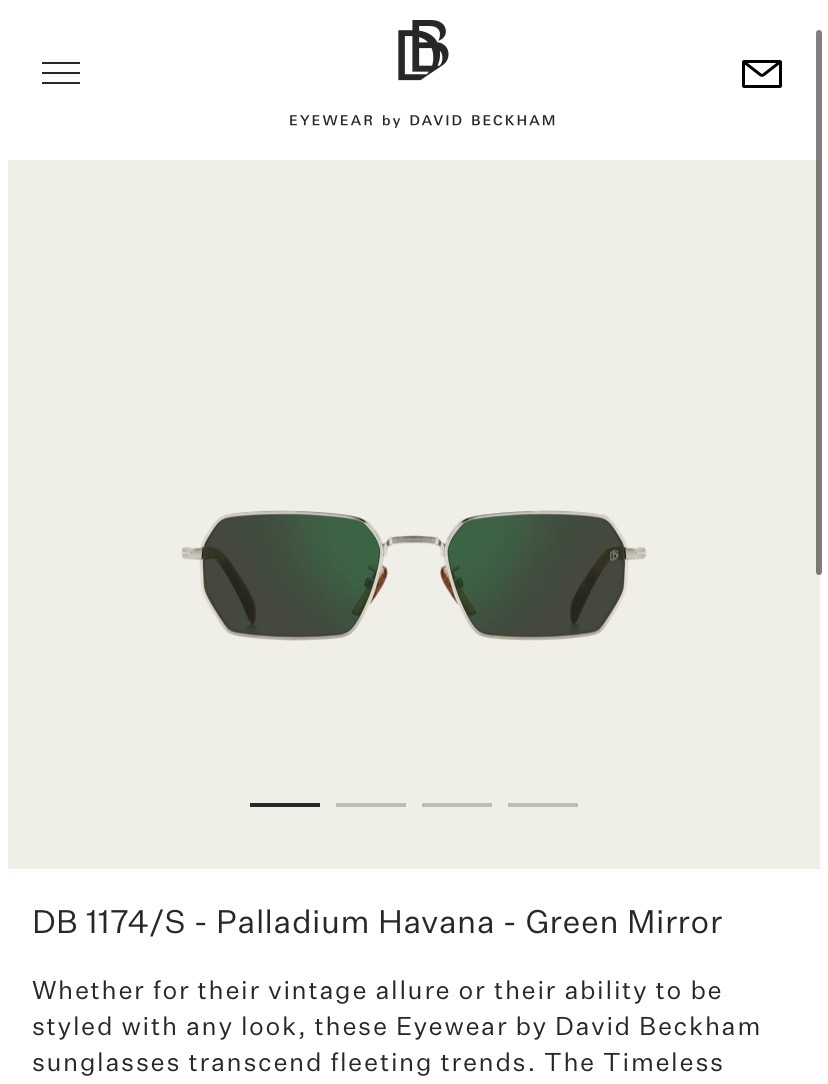 DAVID BECKHA*✨✨✨MODEL：DB 1174✨✨✨SIZE：55口19-145✨✨✨太阳镜