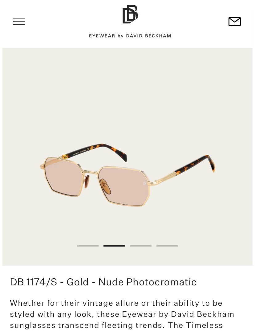 DAVID BECKHA*✨✨✨MODEL：DB 1174✨✨✨SIZE：55口19-145✨✨✨太阳镜