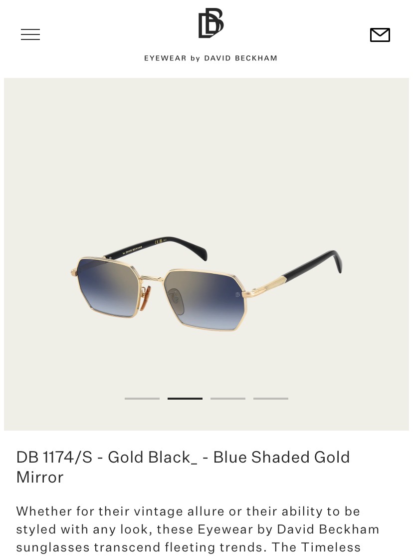 DAVID BECKHA*✨✨✨MODEL：DB 1174✨✨✨SIZE：55口19-145✨✨✨太阳镜