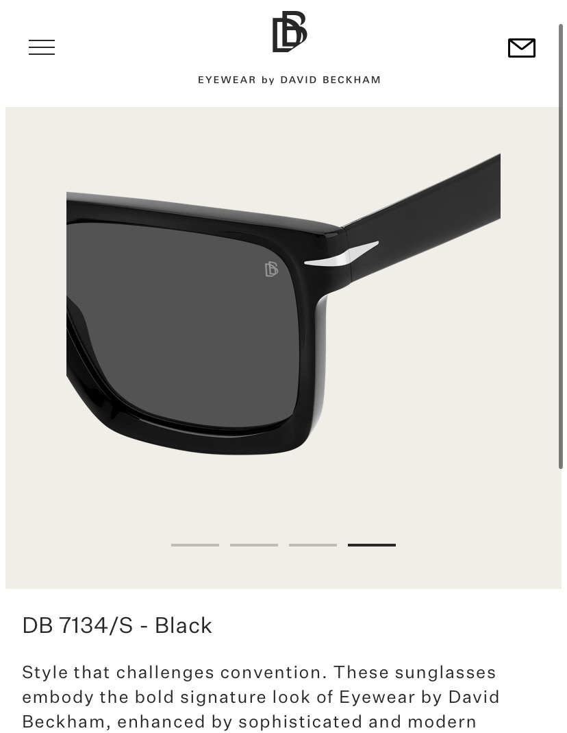 DAVID BECKHA*✨✨✨MODEL：DB 7134✨✨✨SIZE：56口18-145✨✨✨