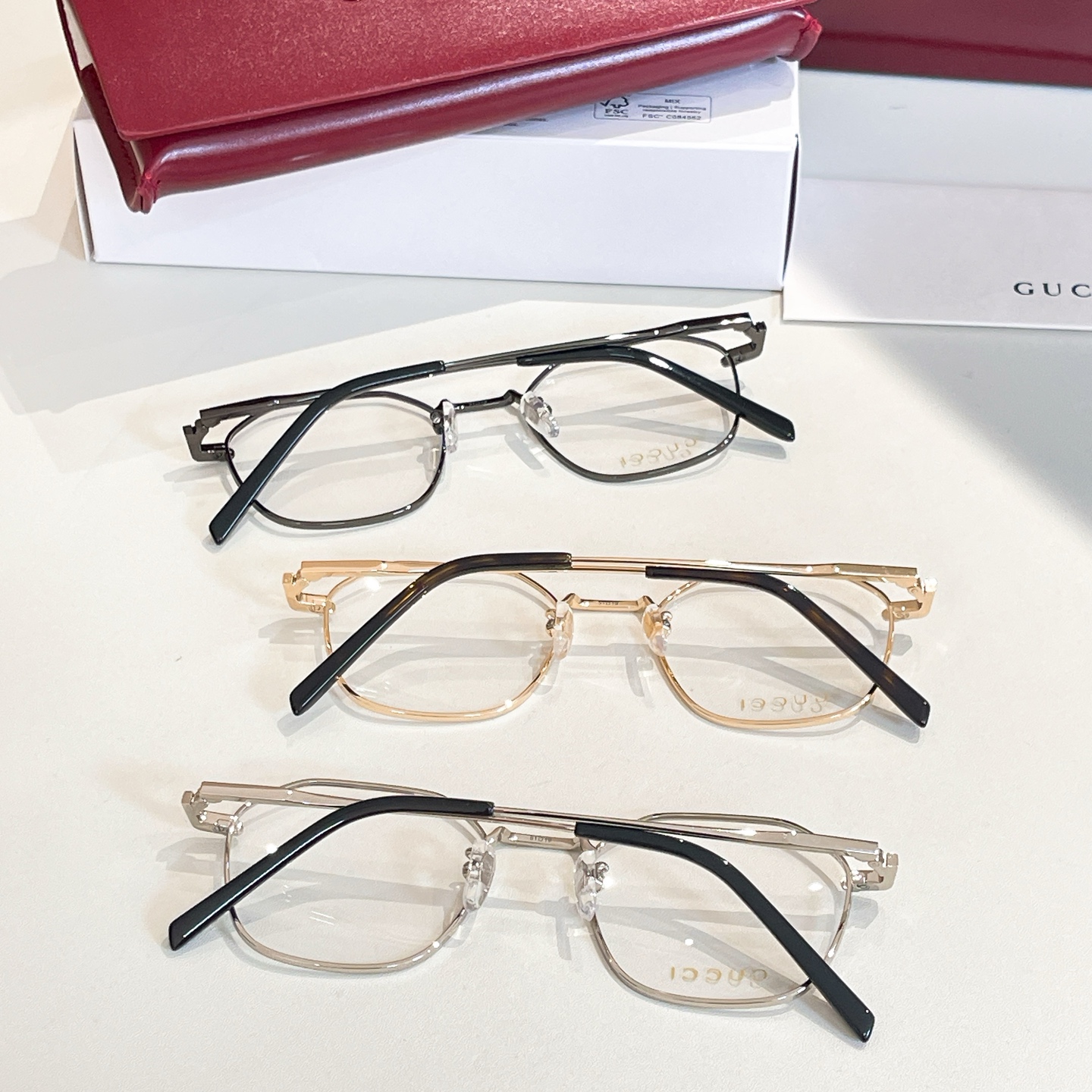 GUCC*🐝🐝🐝MODELGG1956OK 🐝🐝🐝SIZE 56口16-145🐝🐝🐝～
