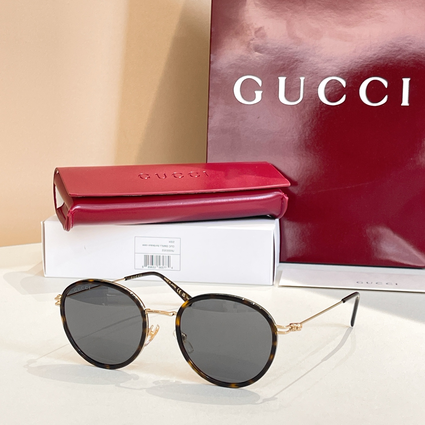 GUCC*🐝🐝🐝MODELGG1849S🐝🐝🐝SIZE 51口20-145🐝🐝🐝～