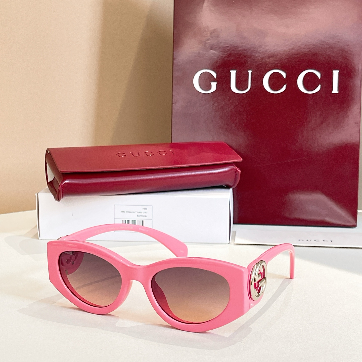 GUCC*🐝🐝🐝MODELGG1691S🐝🐝🐝SIZE 54口19-145🐝🐝🐝～