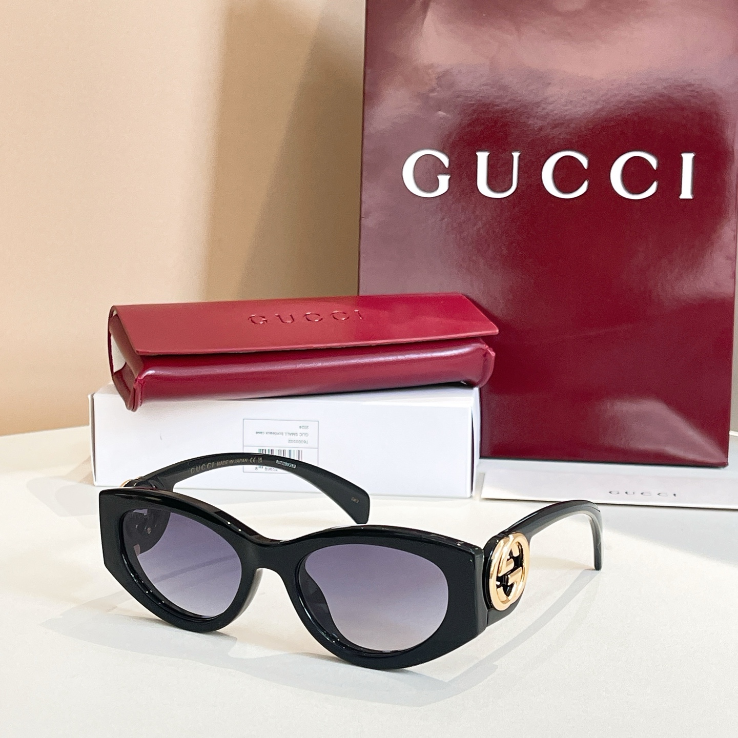 GUCC*🐝🐝🐝MODELGG1691S🐝🐝🐝SIZE 54口19-145🐝🐝🐝～