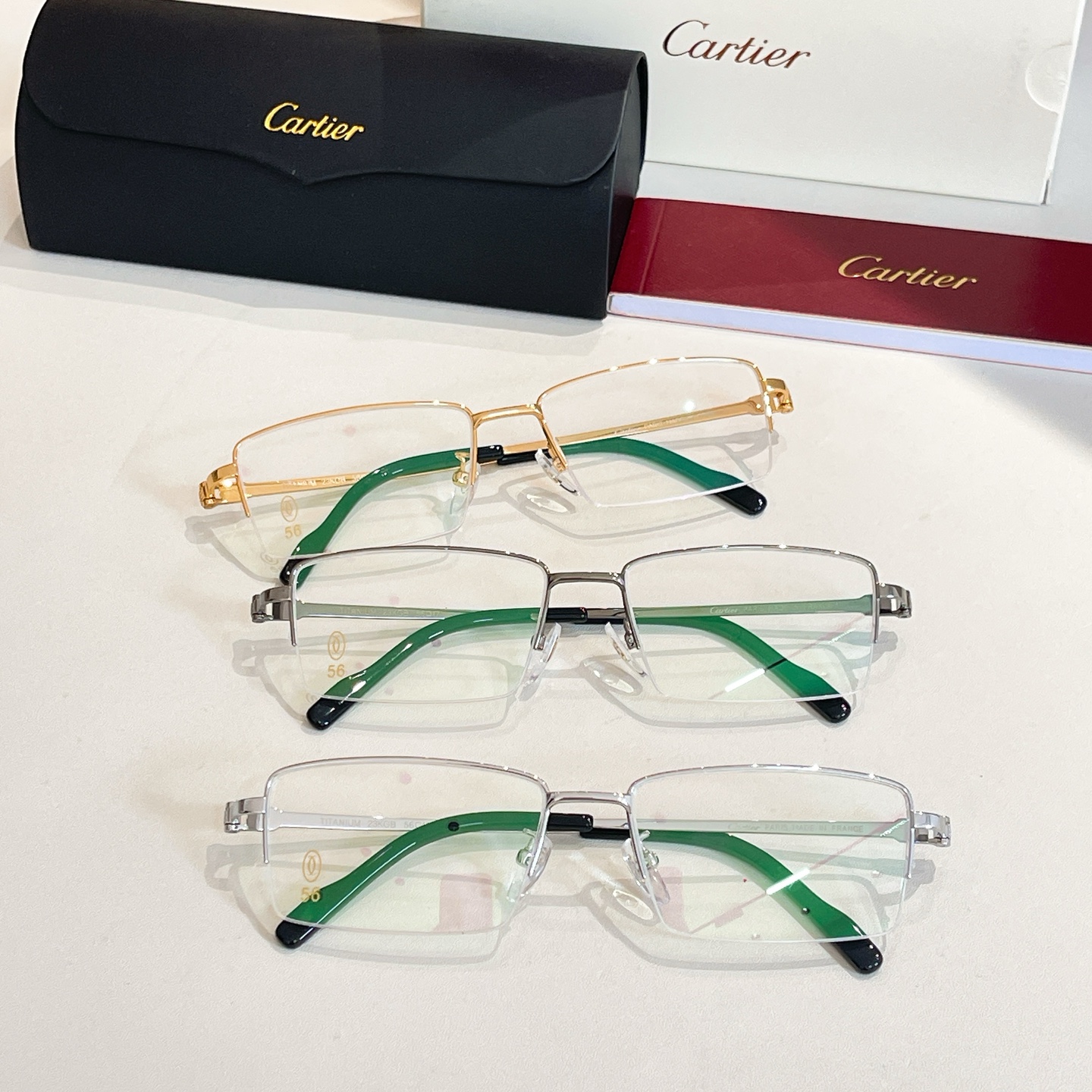 Cartie*✨✨✨MODEL：✨✨✨SIZE  56口17-145✨✨✨钛~~