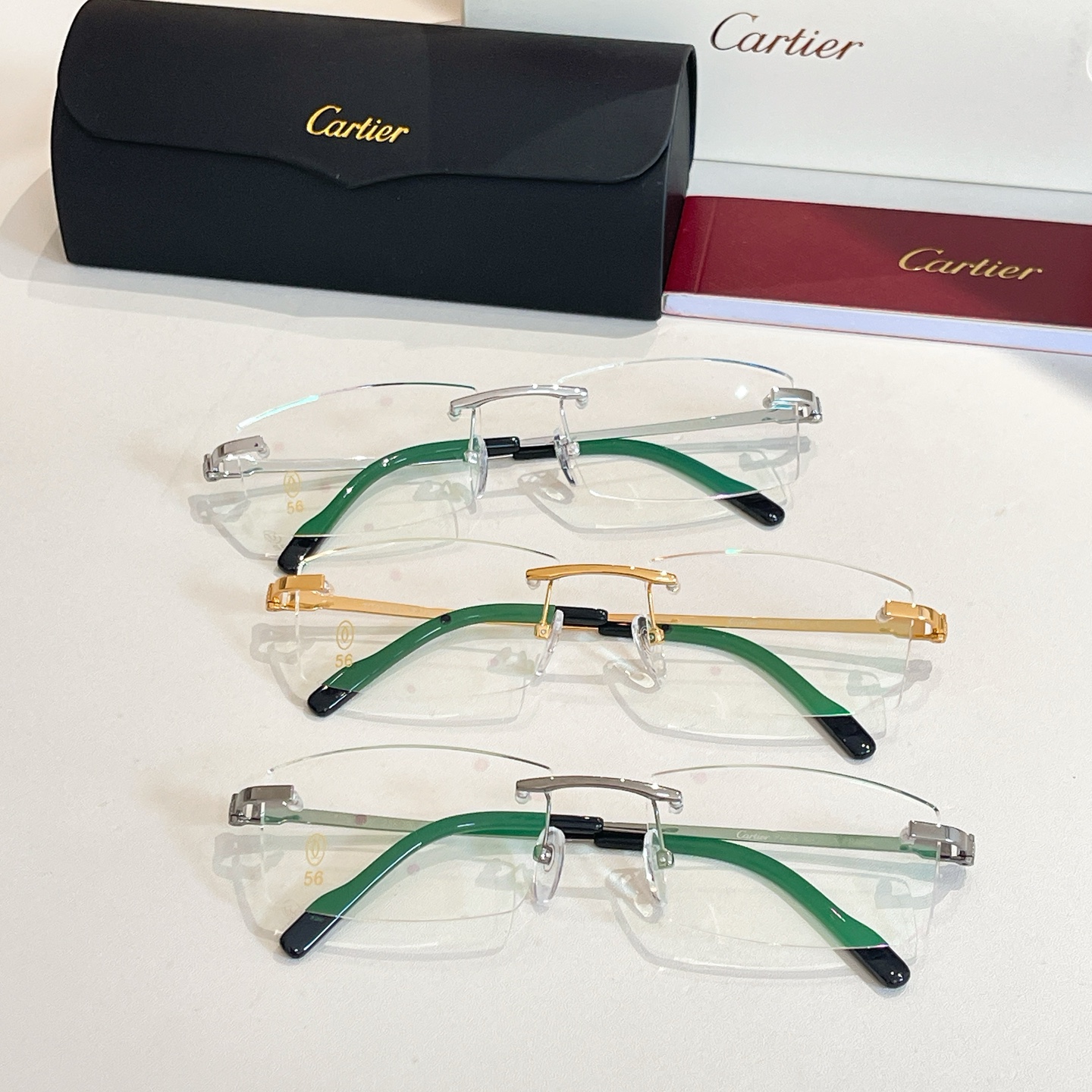 Cartie*✨✨✨MODEL：✨✨✨SIZE  56口18-145✨✨✨钛~~