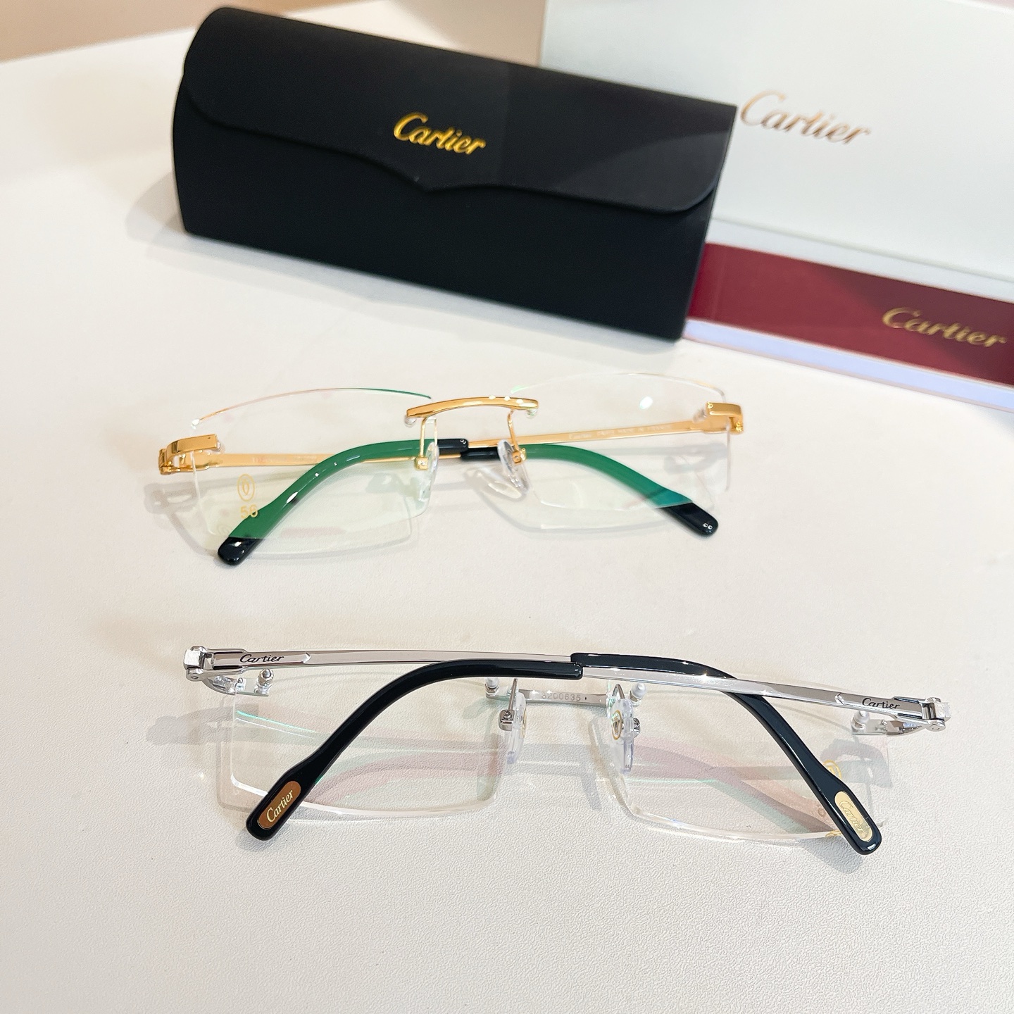 Cartie*✨✨✨MODEL：✨✨✨SIZE  56口18-145✨✨✨钛~~