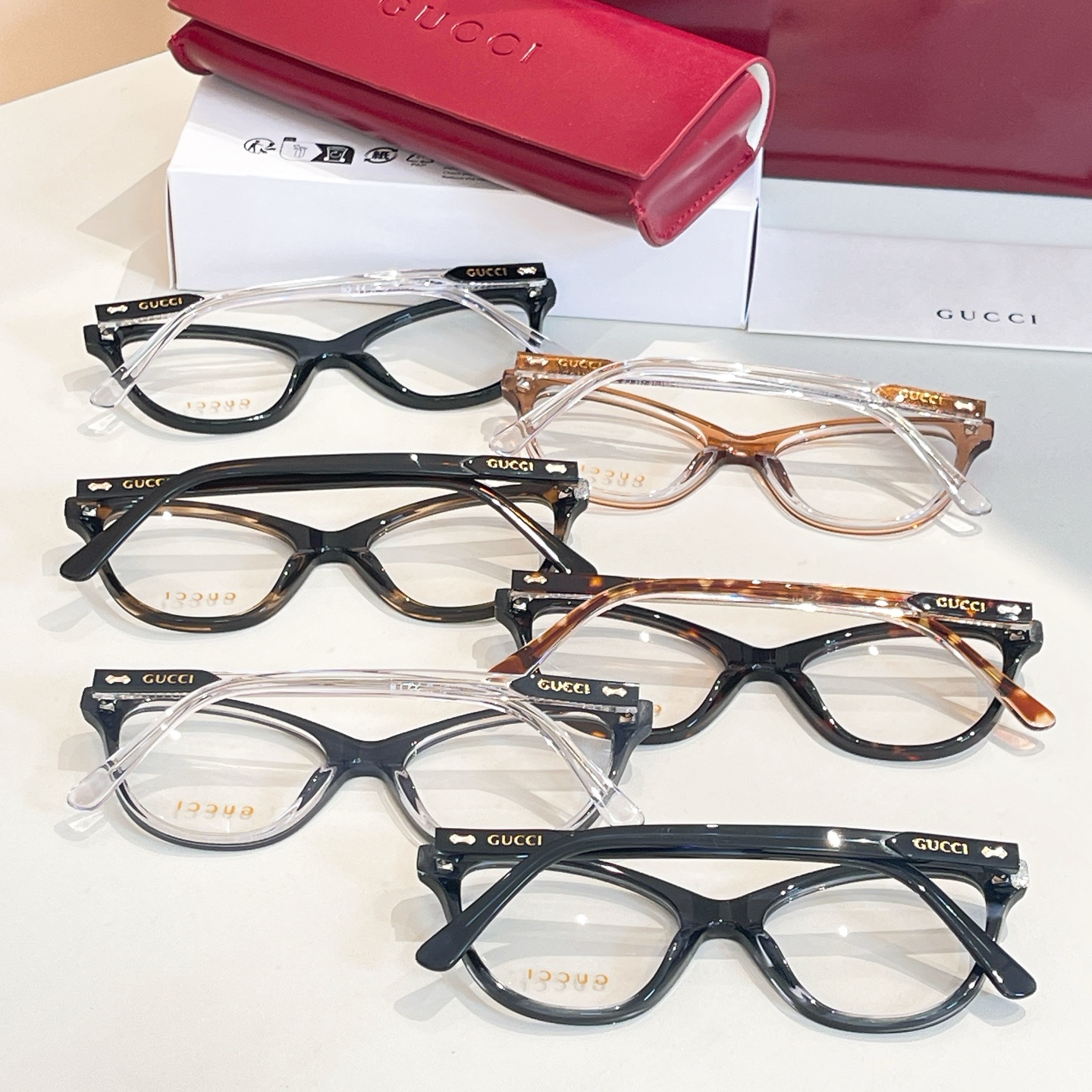 GUCC*🐝🐝🐝MODEL：GG1286O🐝🐝🐝SIZE：52口18-145🐝🐝