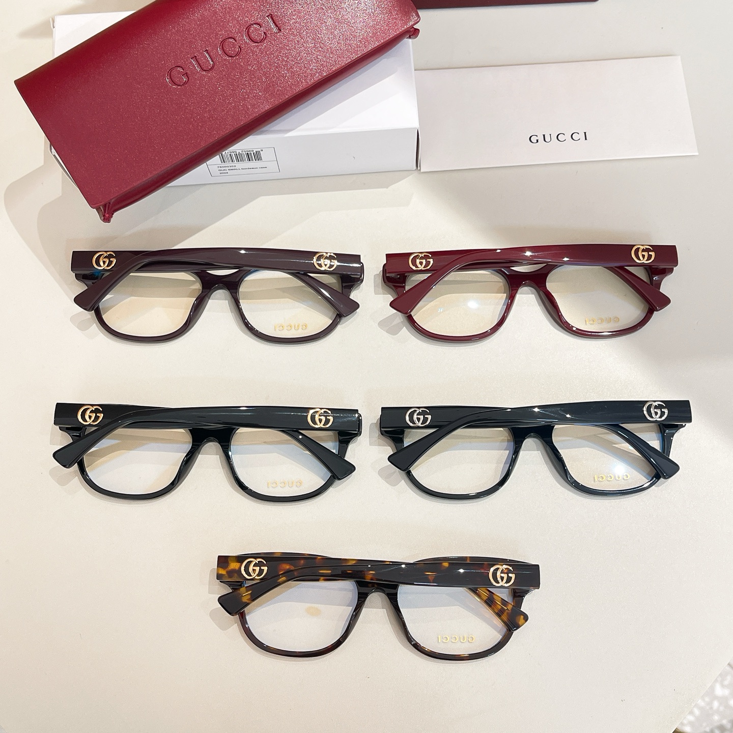 GUCC*🐝🐝🐝MODELGG1833OK🐝🐝🐝SIZE52口17-145🐝🐝🐝
