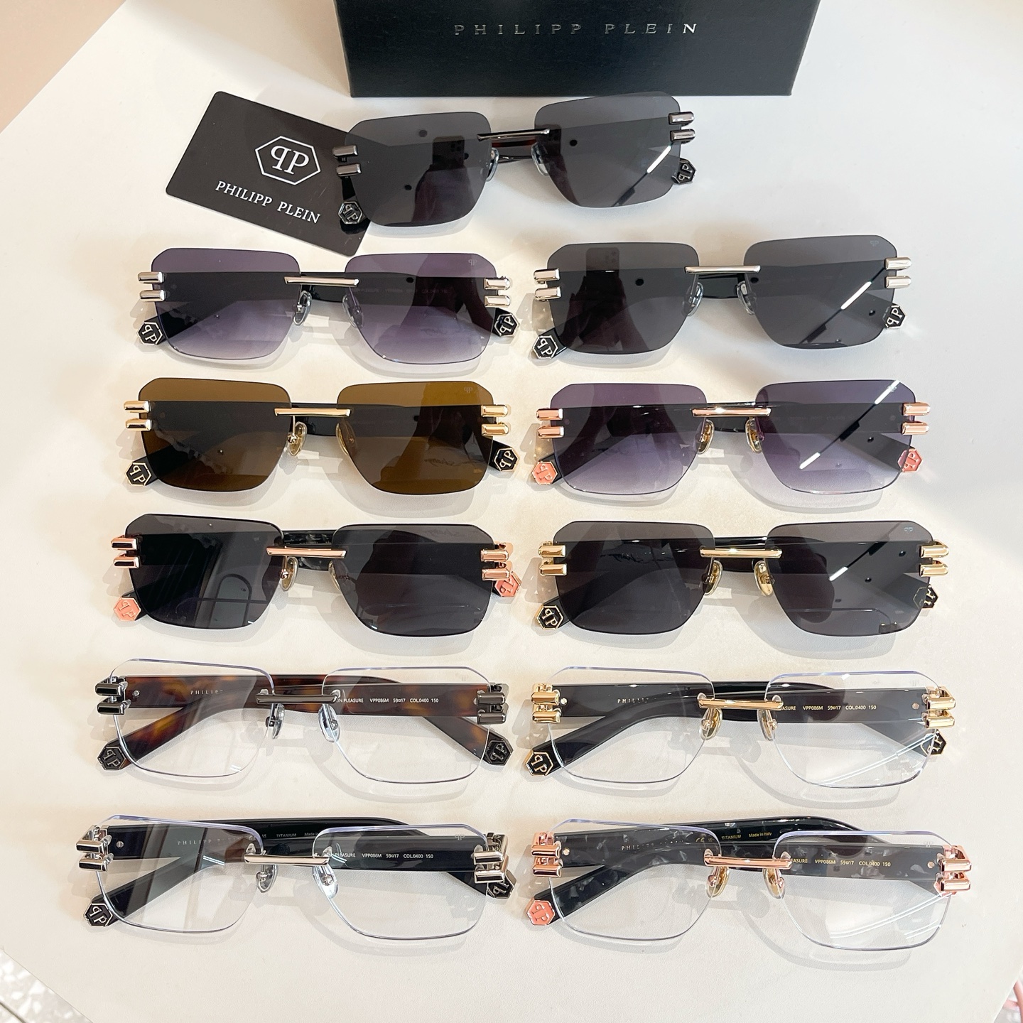 PHILIPP PLEIN🌟🌟🌟MODELVPM🌟🌟🌟SIZE59口17-150🌟🌟🌟