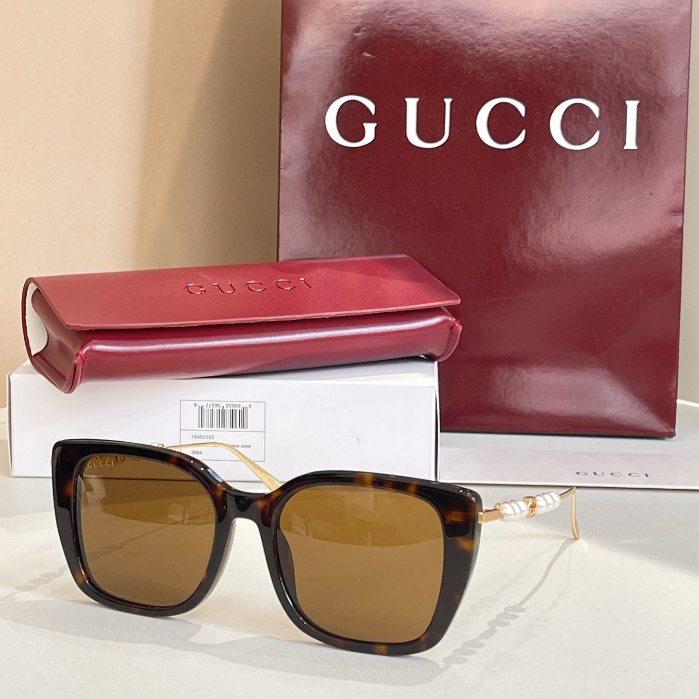GUCC*🐝🐝🐝MODELGG1971SA🐝🐝🐝SIZE55口19-145🐝🐝🐝