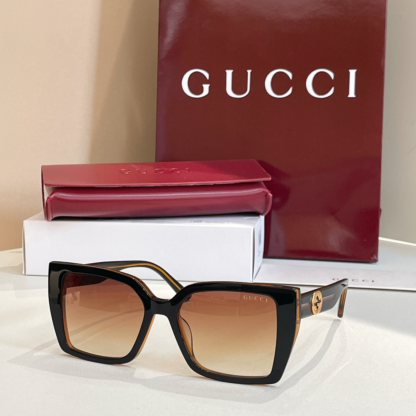 GUCC*🐝🐝🐝MODELGG6536🐝🐝🐝SIZE56口18-145🐝🐝🐝