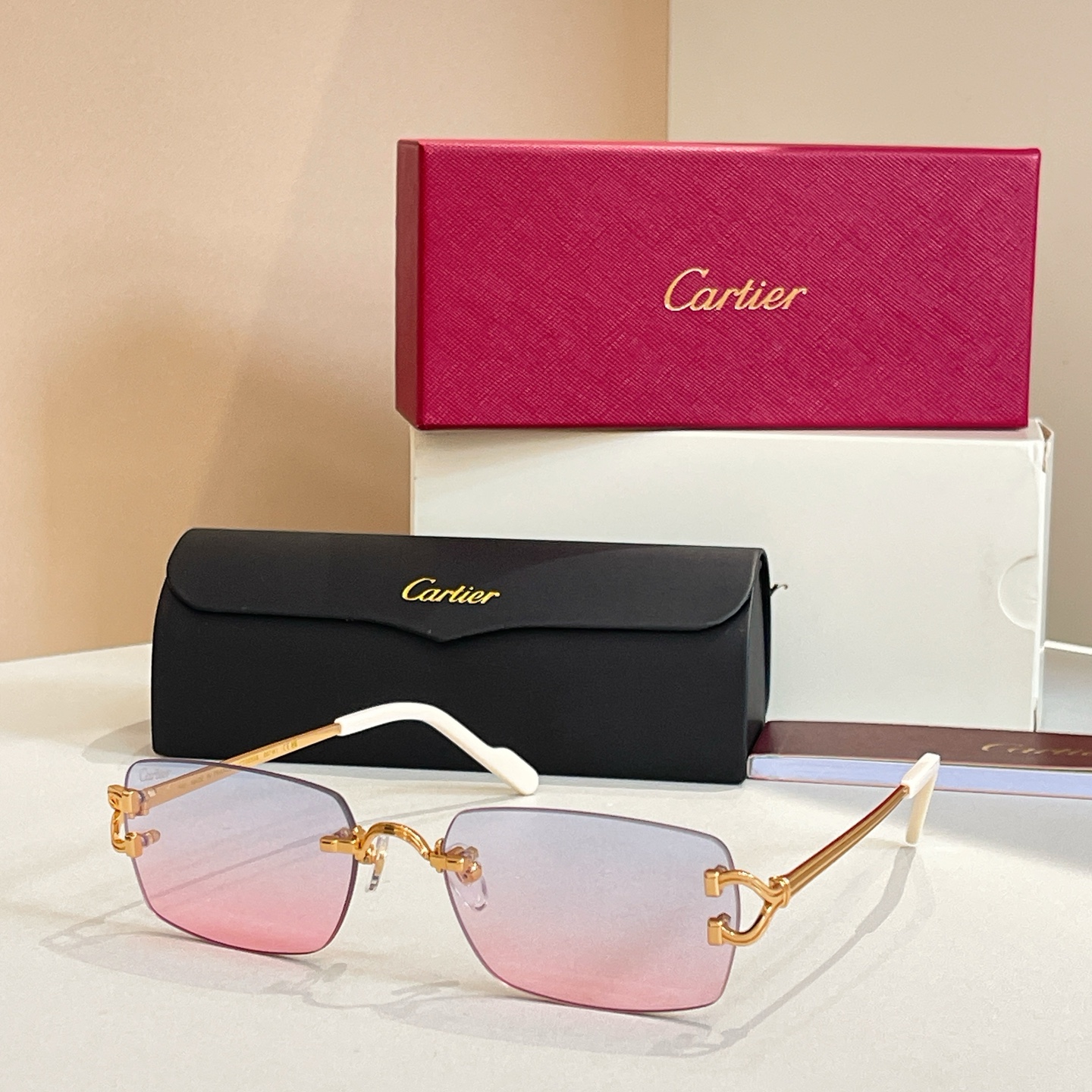 Cartie*✨✨✨MODEL：CT0550S✨✨SIZE  142✨✨✨太阳镜；变色片