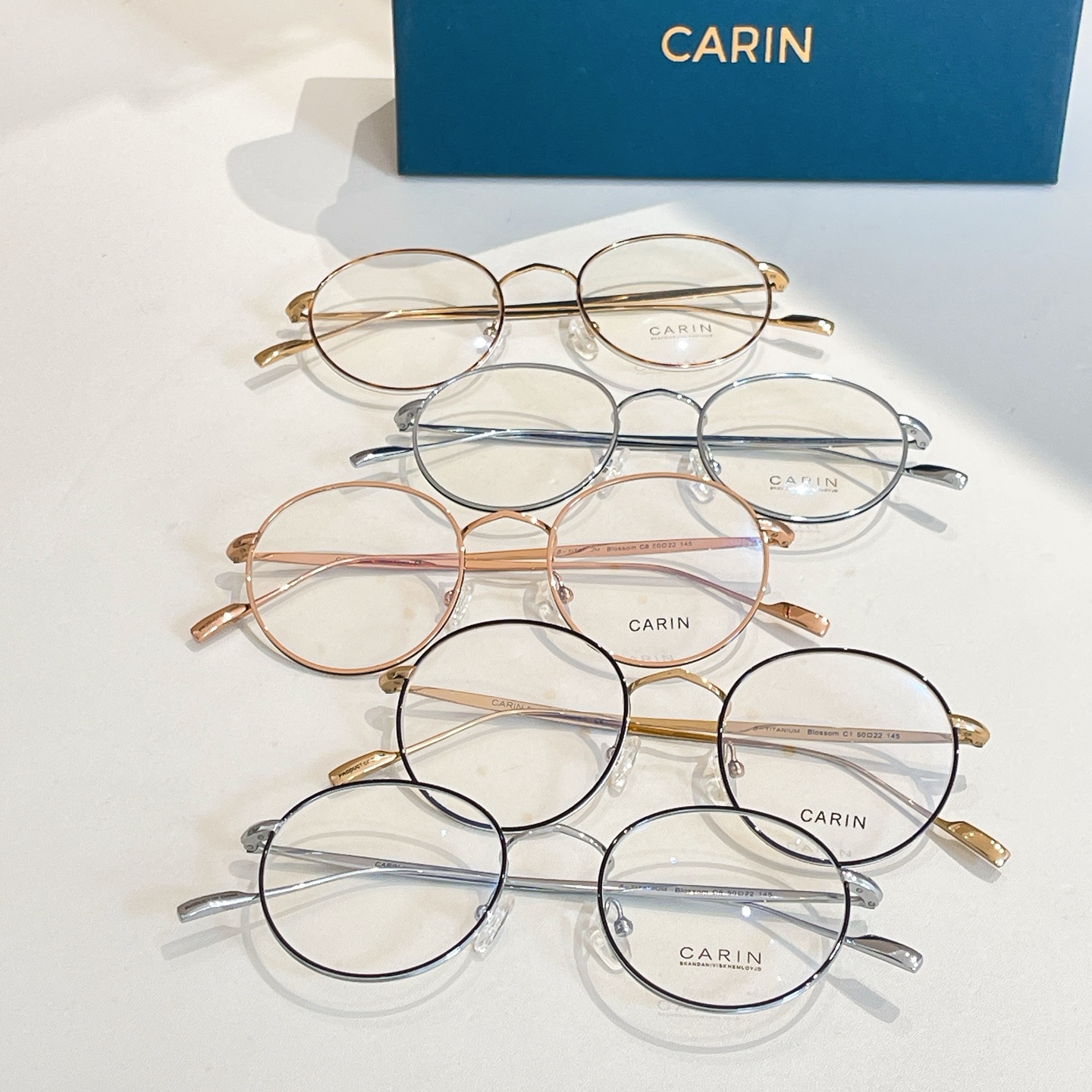 CARIN🍁🍁🍁MODEL：BLOSSOM 🍁🍁🍁SIZE：50口22-145🍁🍁🍁钛～