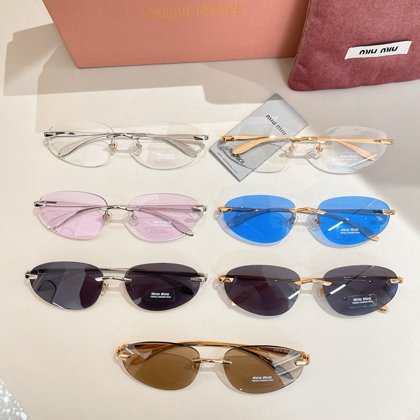 MIU MI*🎀🎀🎀MODELSMUA92S🎀🎀🎀SIZE：60口17-145🎀🎀🎀