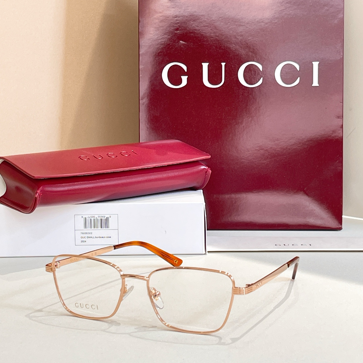 GUCC*🐝🐝🐝MODELGG1880O🐝🐝🐝SIZE53口20-135🐝🐝