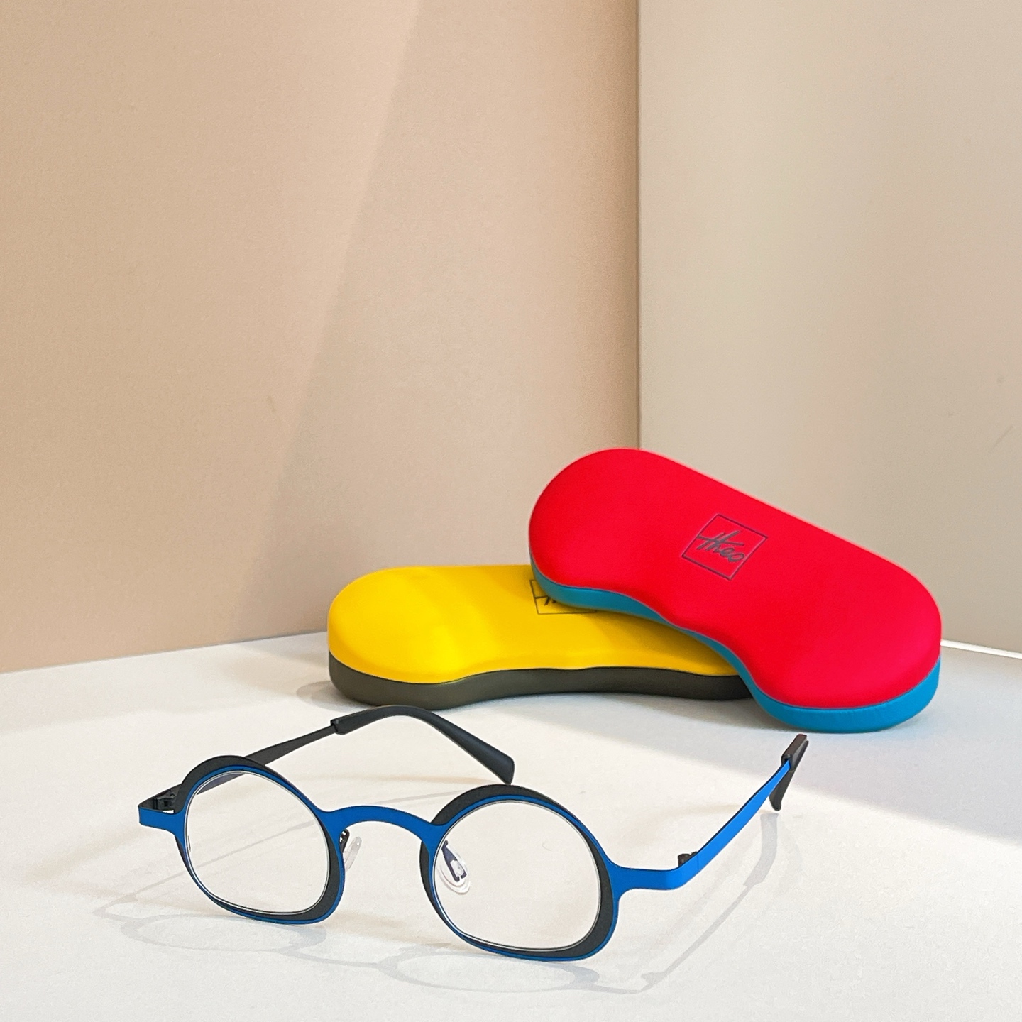 THEO⚜️⚜️⚜️MODEL：399⚜️⚜️⚜️钛~~光学镜,盒子➕15